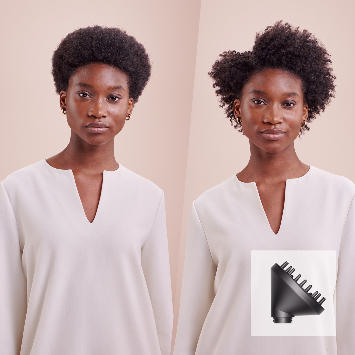 Remis à neuf Dyson - Airwrap™ Multi-Styler Complete Long Diffuse, Bronze fraise/Rose fard