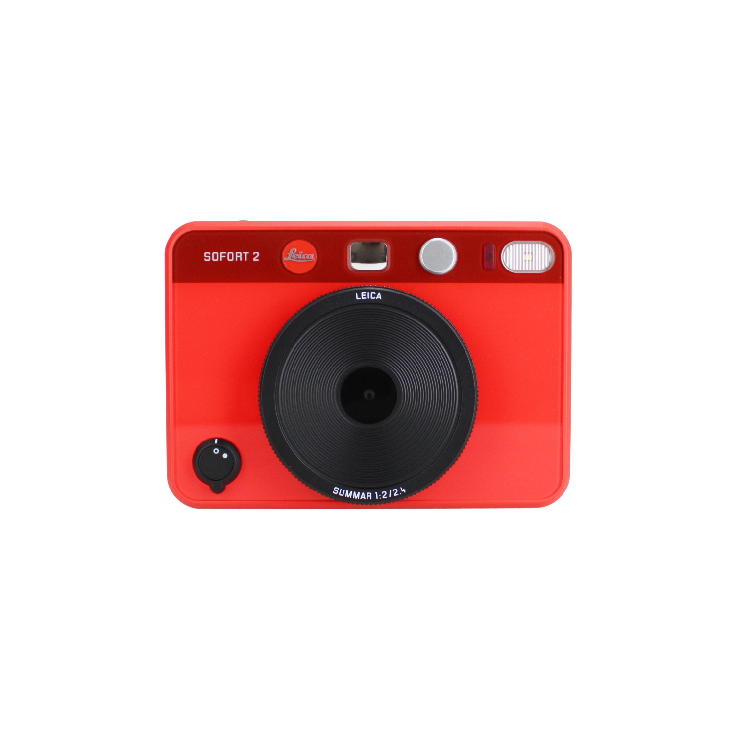 Leica Sofort 2 Hybrid Instant and Digital Camera + Instant Film 100 Sheets Red