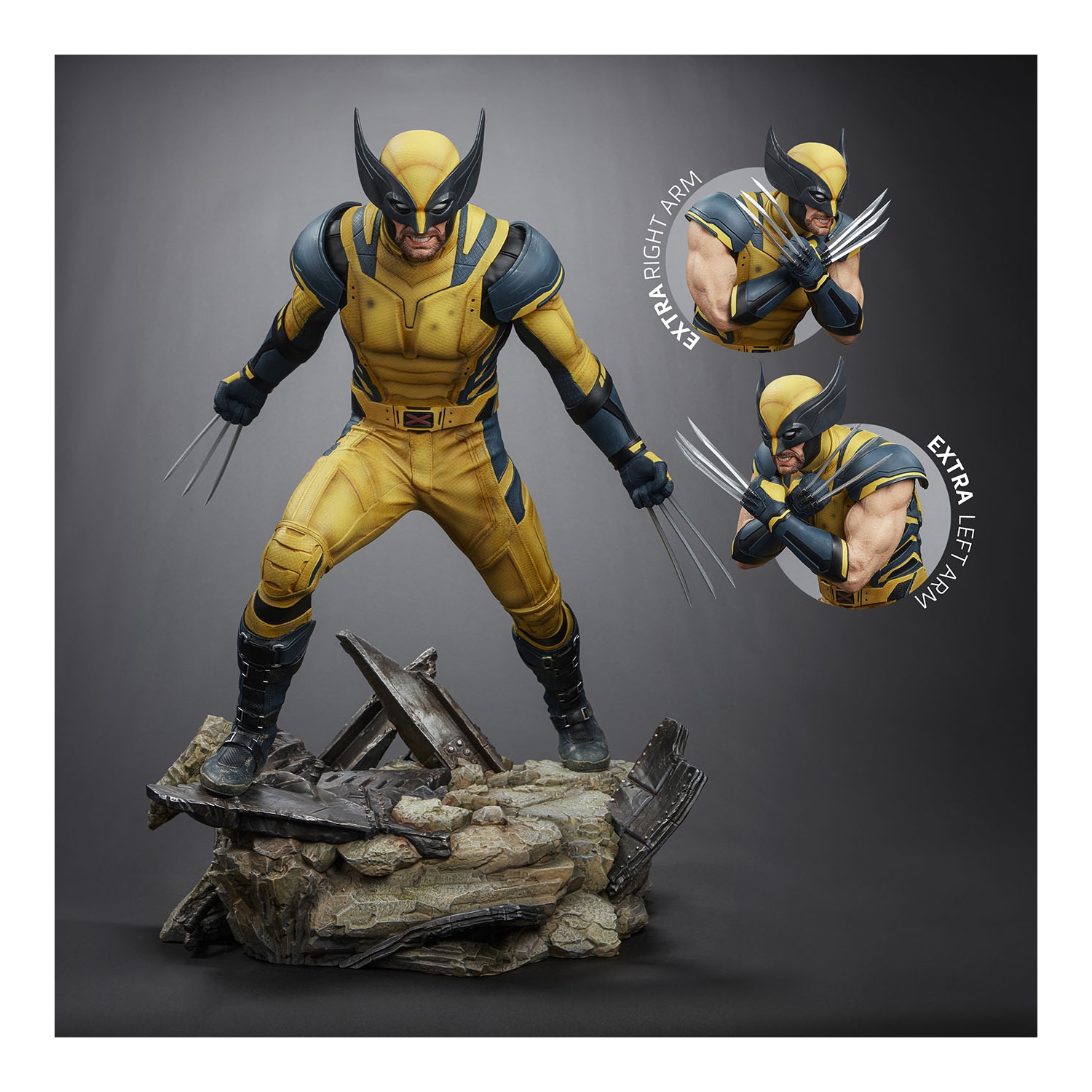 Iron Studios - Marvel - Wolverine - Legacy Replica Art Scale 1/4