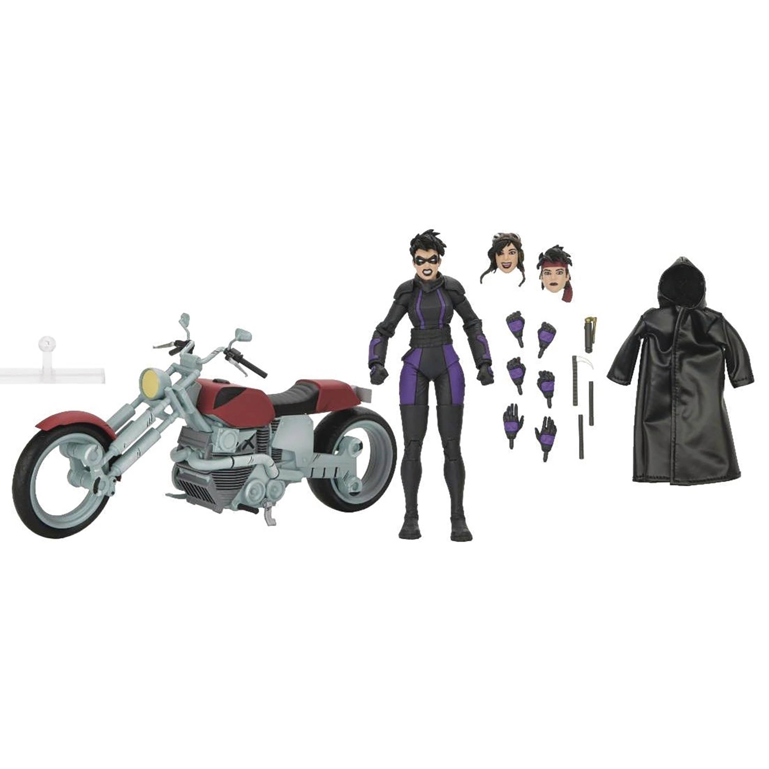 Teenage Mutant Ninja Turtles The Last Ronin 7&nbsp;po - Casey Marie avec moto