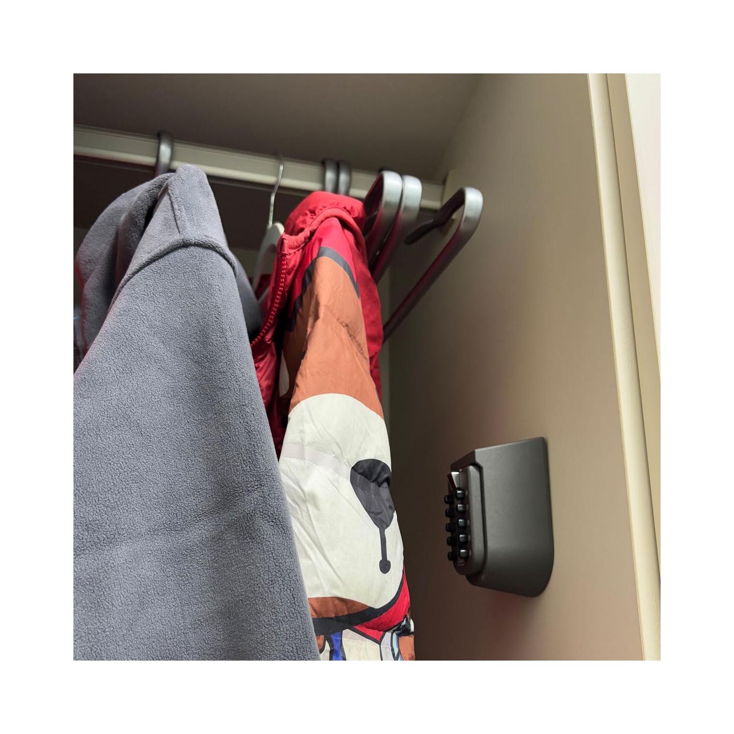 Boîte à clés avec code, coffre-fort pour clé extérieure convenant à une utilisation à la maison, à l'intérieur et à l'extérieur