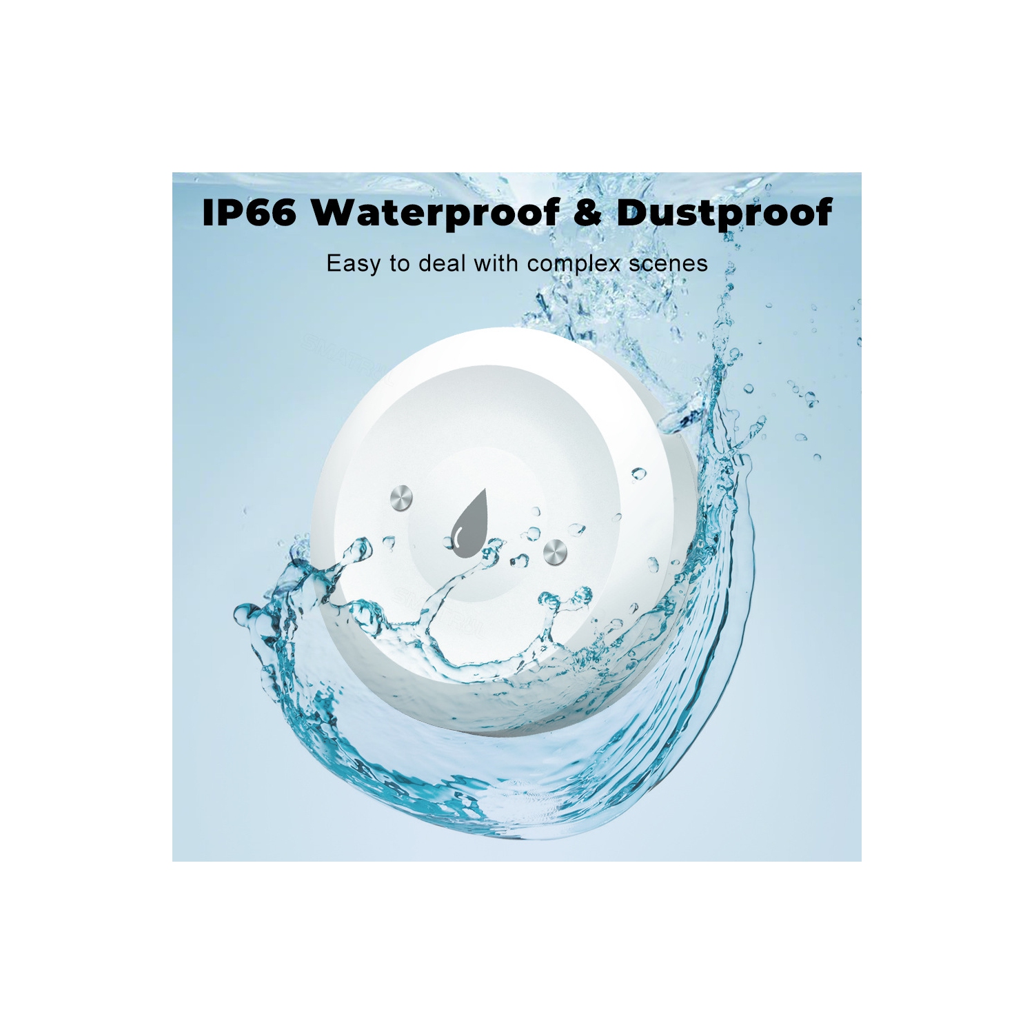 Détecteur de fuite d'eau sans fil de ZigBee, capteur de fuite d'eau Wi-Fi intelligent, système d'alarme de détecteur de fuite d'eau à télécommande