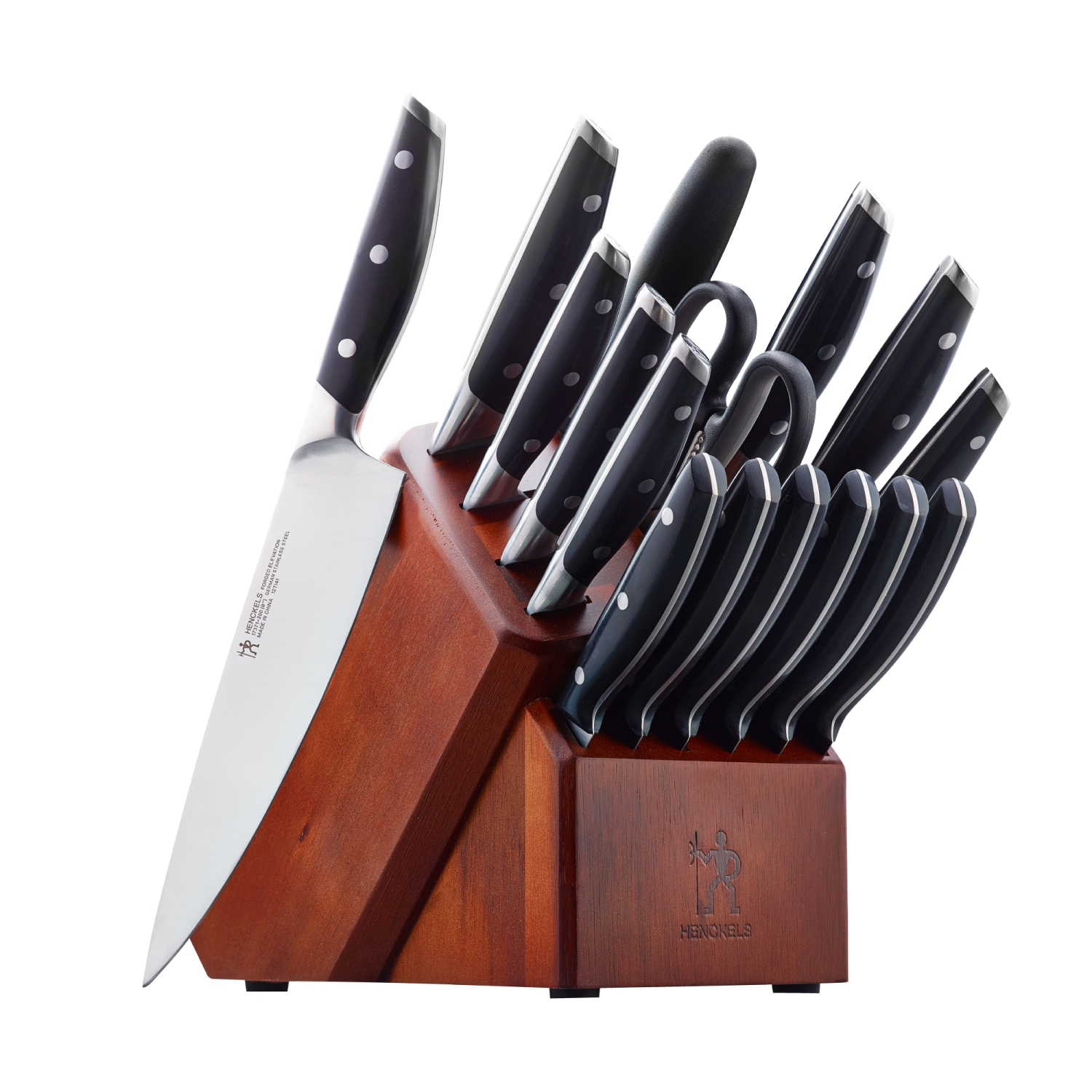 HENCKELS Forged Elevation 17 Piece Knife Block Set