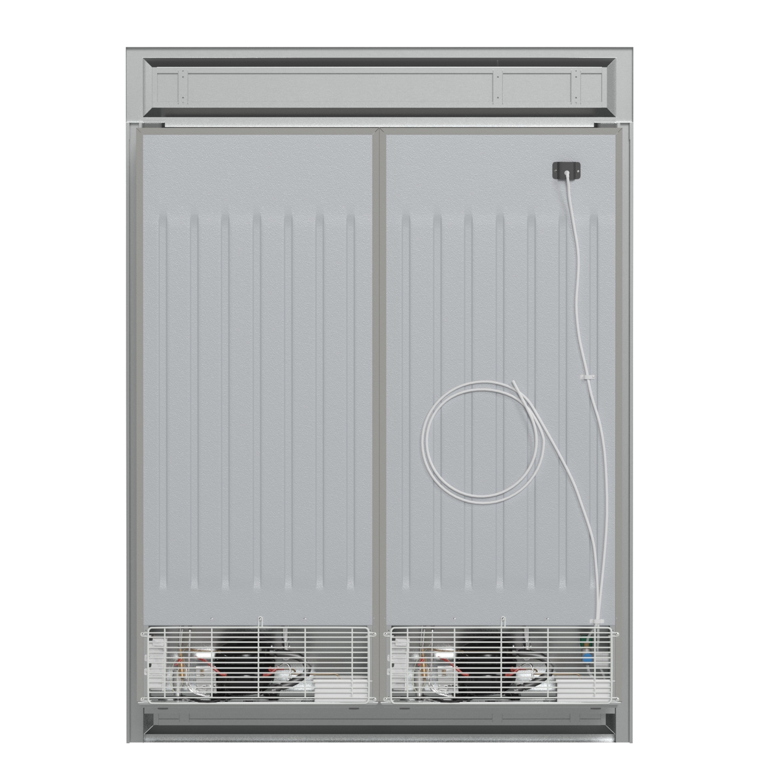 Forno Fortezza – Réfrigérateur/congélateur convertible de 60&nbsp;po avec nécessaire d'encastrement, acier inoxydable, sans givre total, avec machine