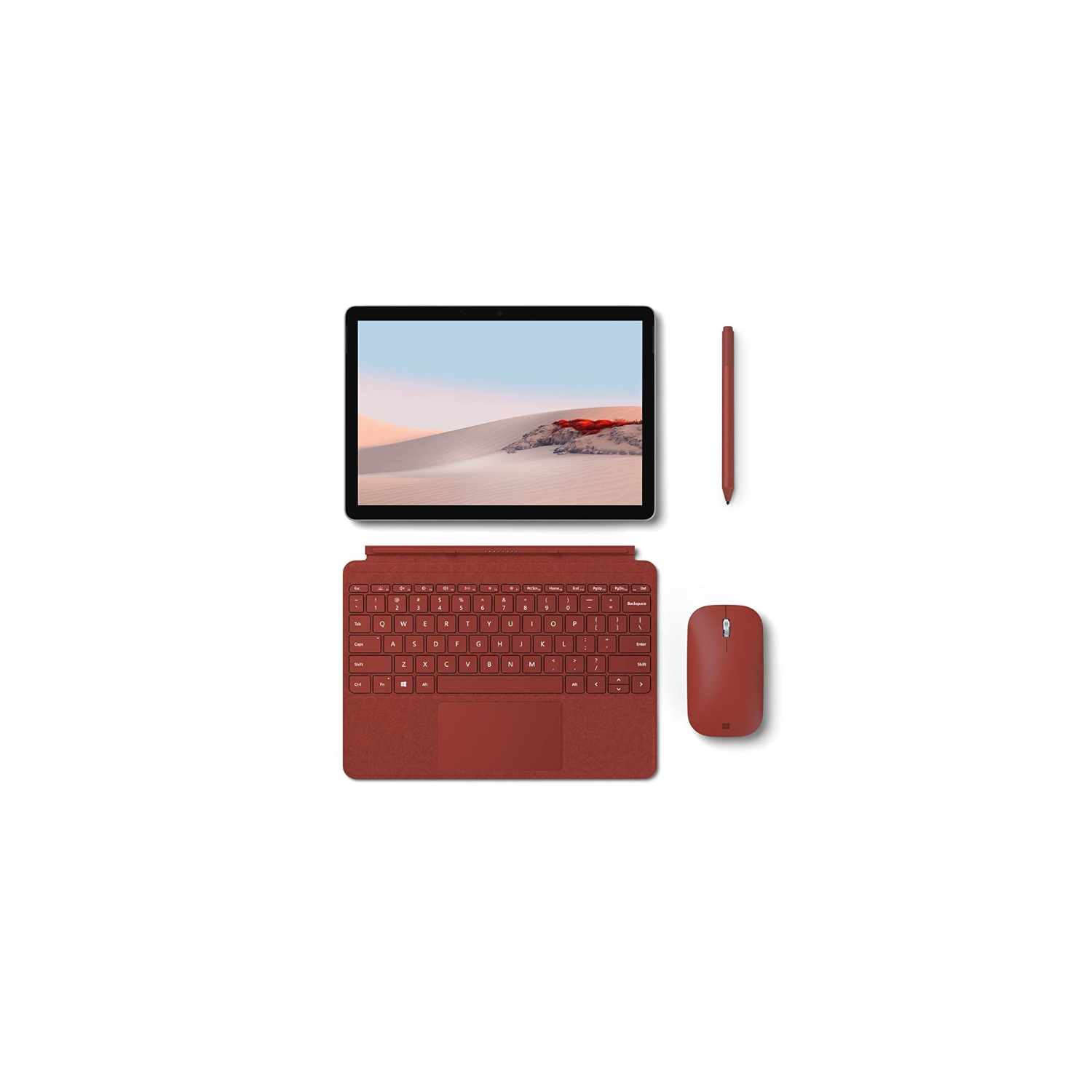 Microsoft Surface Go Signature Type Cover - Poppy Red (‎KCS-00085)