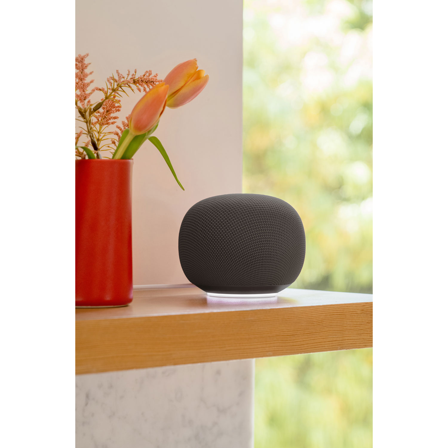 Haut-parleur intelligent Google Home avec Assistant Google - Vert lichen - Printemps 2026