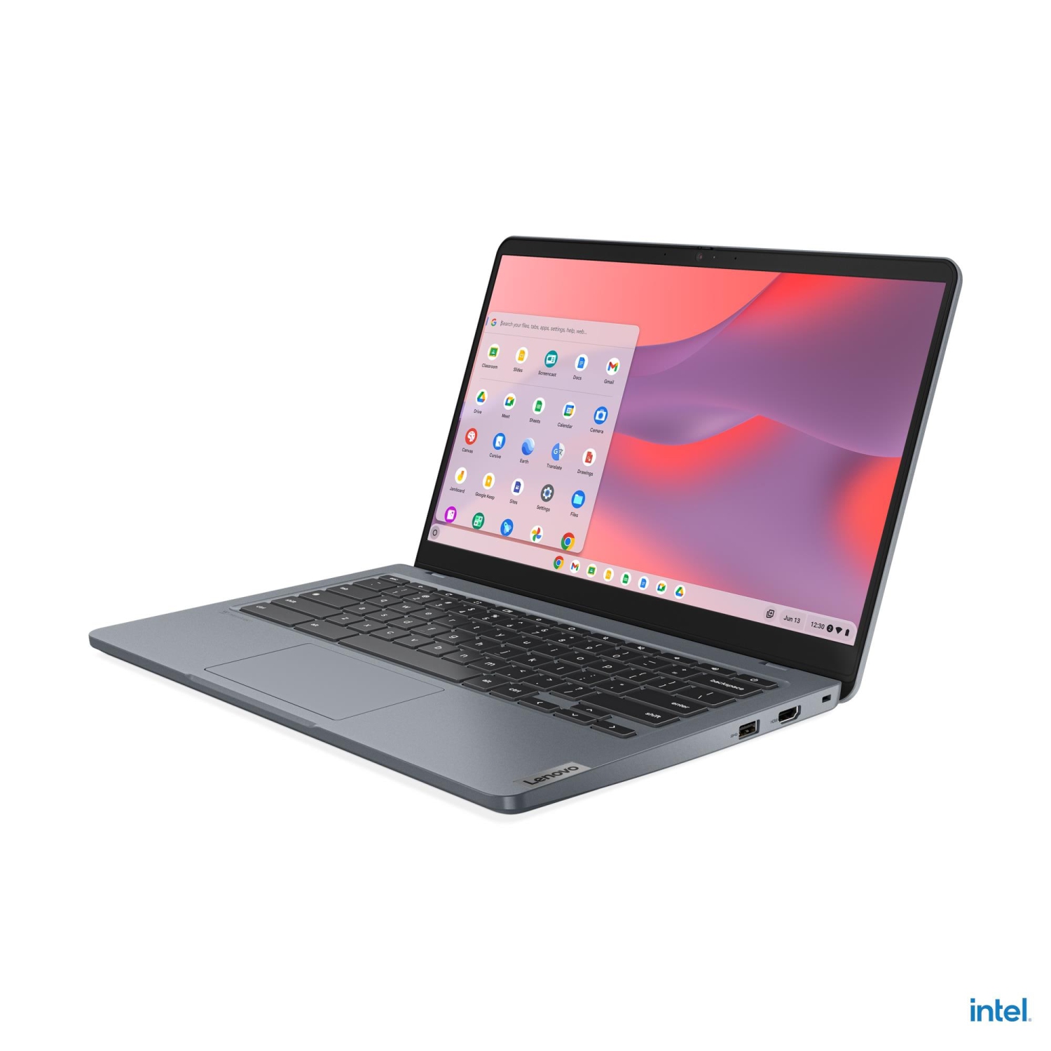 Lenovo 14e 14" Touchscreen Chromebook - Storm Grey - (82W60001US)