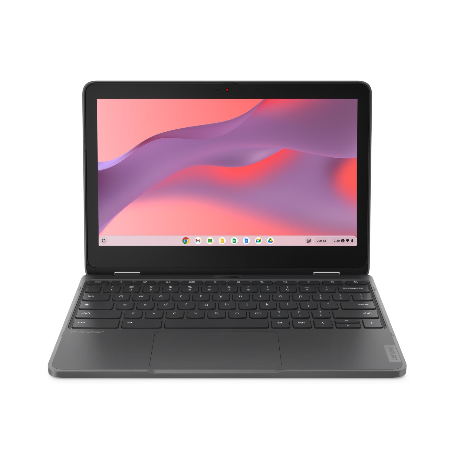 Lenovo 300e Yoga Gen 4 11.6" 2-in-1 Touchscreen Chromebook - Grey - (82W2002HUS)