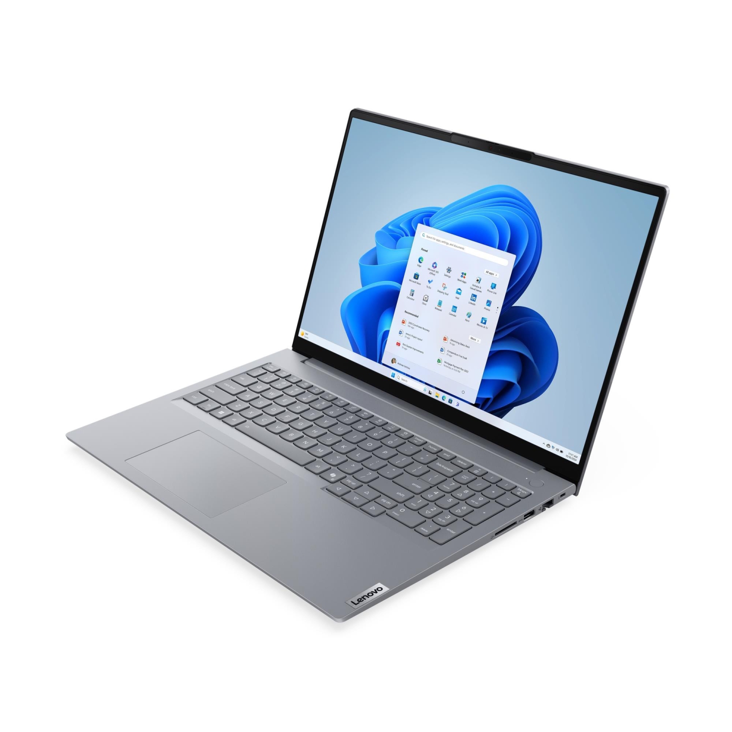 ThinkBook 16 tactile 8 16&nbsp;po Lenovo - Gris arctique (21SH0002US)