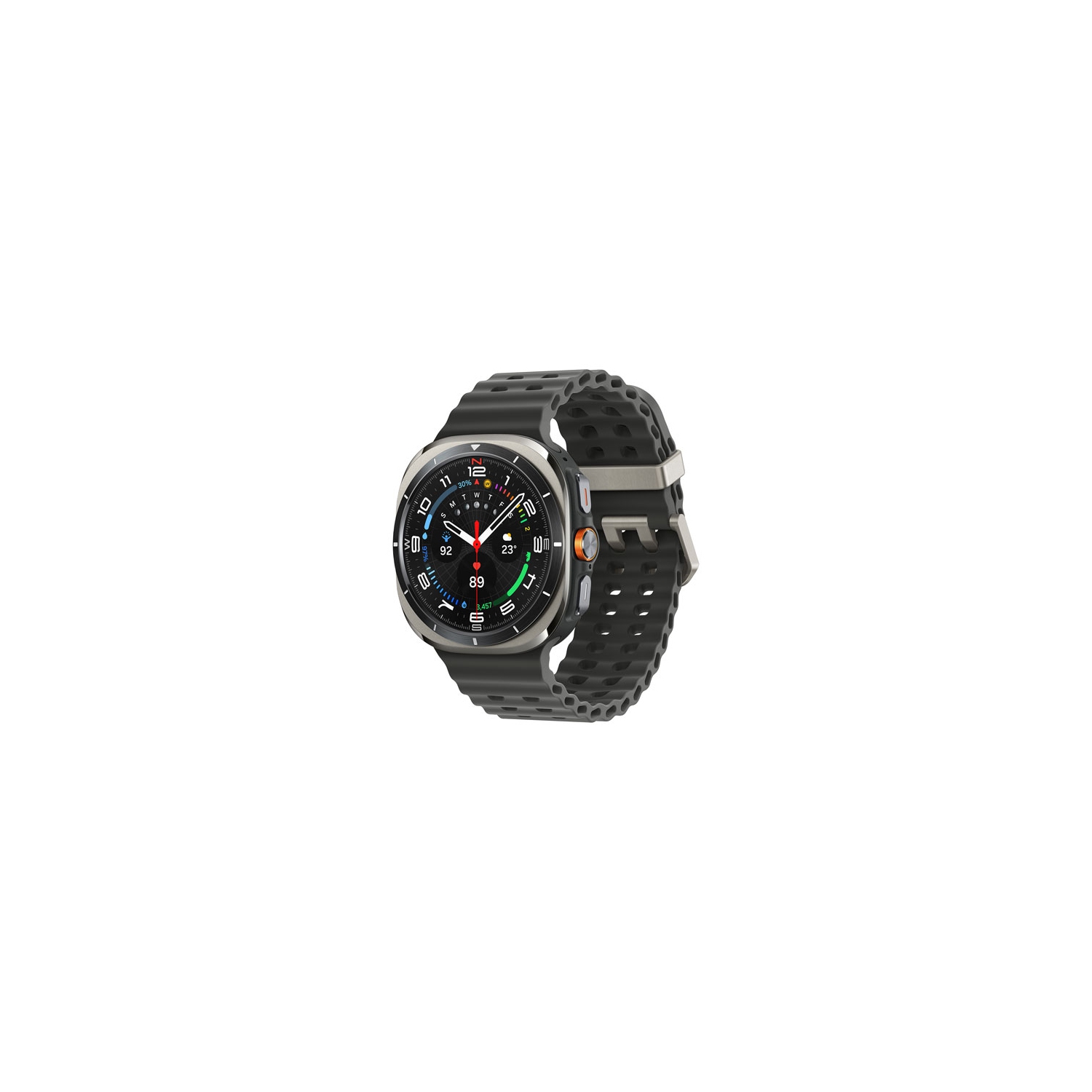 Montre intelligente LTE Galaxy Ultra 47&nbsp;mm 2025 de Samsung - Titane argenté