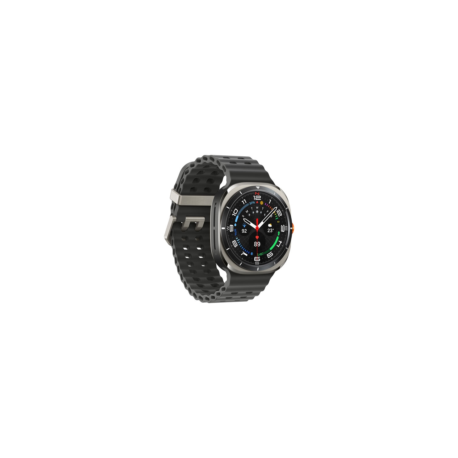 Montre intelligente LTE Galaxy Ultra 47&nbsp;mm 2025 de Samsung - Titane argenté