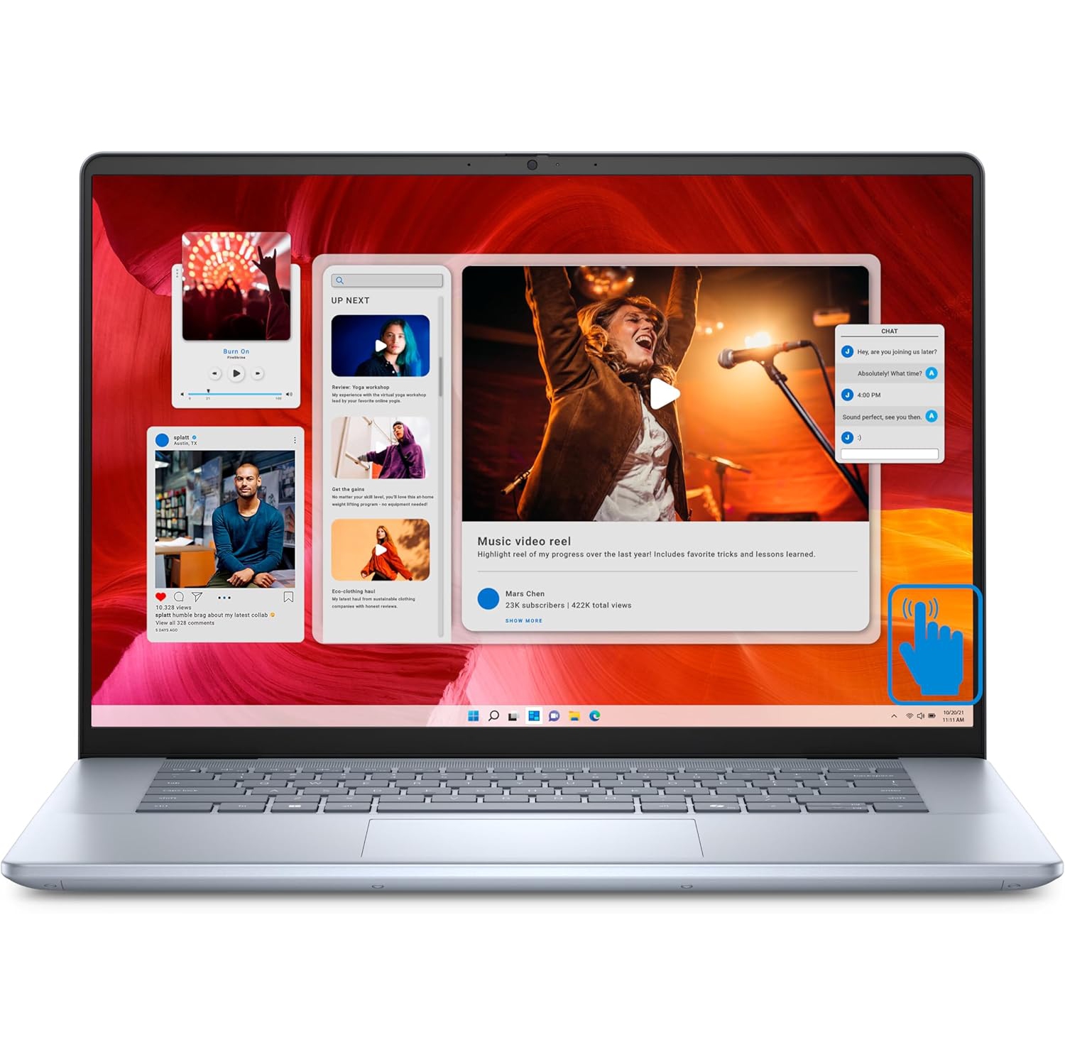 Dell Inspiron 16" WQXGA IPS Laptop 2024 New | Intel Ultra 9 185H 16-Core | Intel Arc Graphics | Backlit KB | FP | TB 4 | Wi-Fi 6E | 16GB LPDDR5 1TB