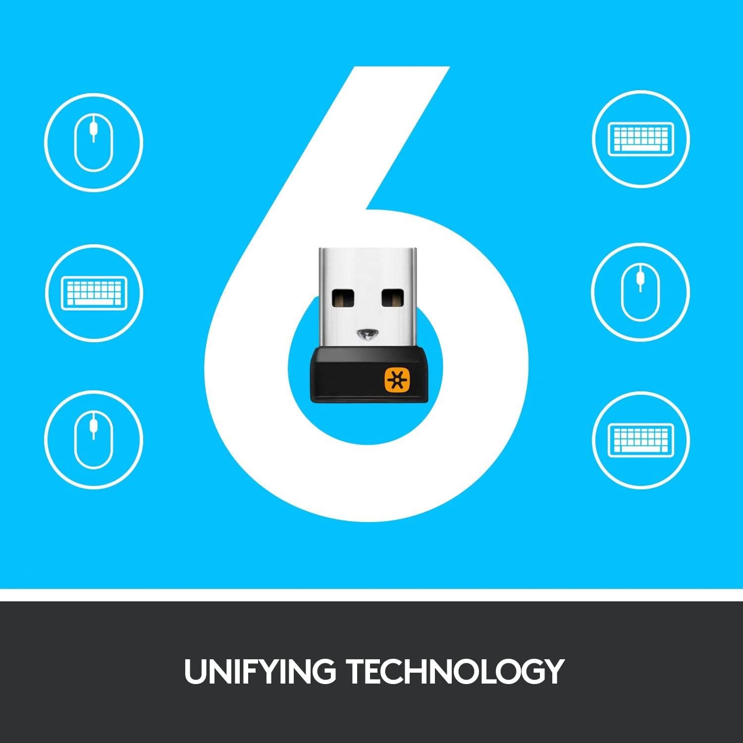 Logitech K400 Plus Wireless Touch TV Keyboard With Easy Media Control and Built-in Touchpad, HTPC Keyboard for PC-connected TV, Windows, Android,