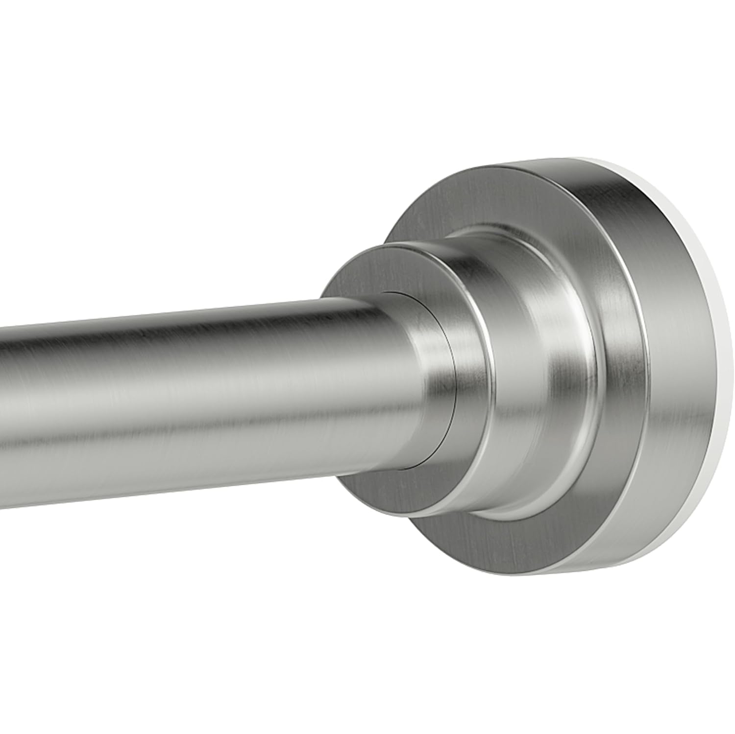 Tringle de douche robuste à tension de 1&nbsp;po de diamètre, tringles de rideau de douche réglables à 32 75&nbsp;po, antidérapantes, antirouille,