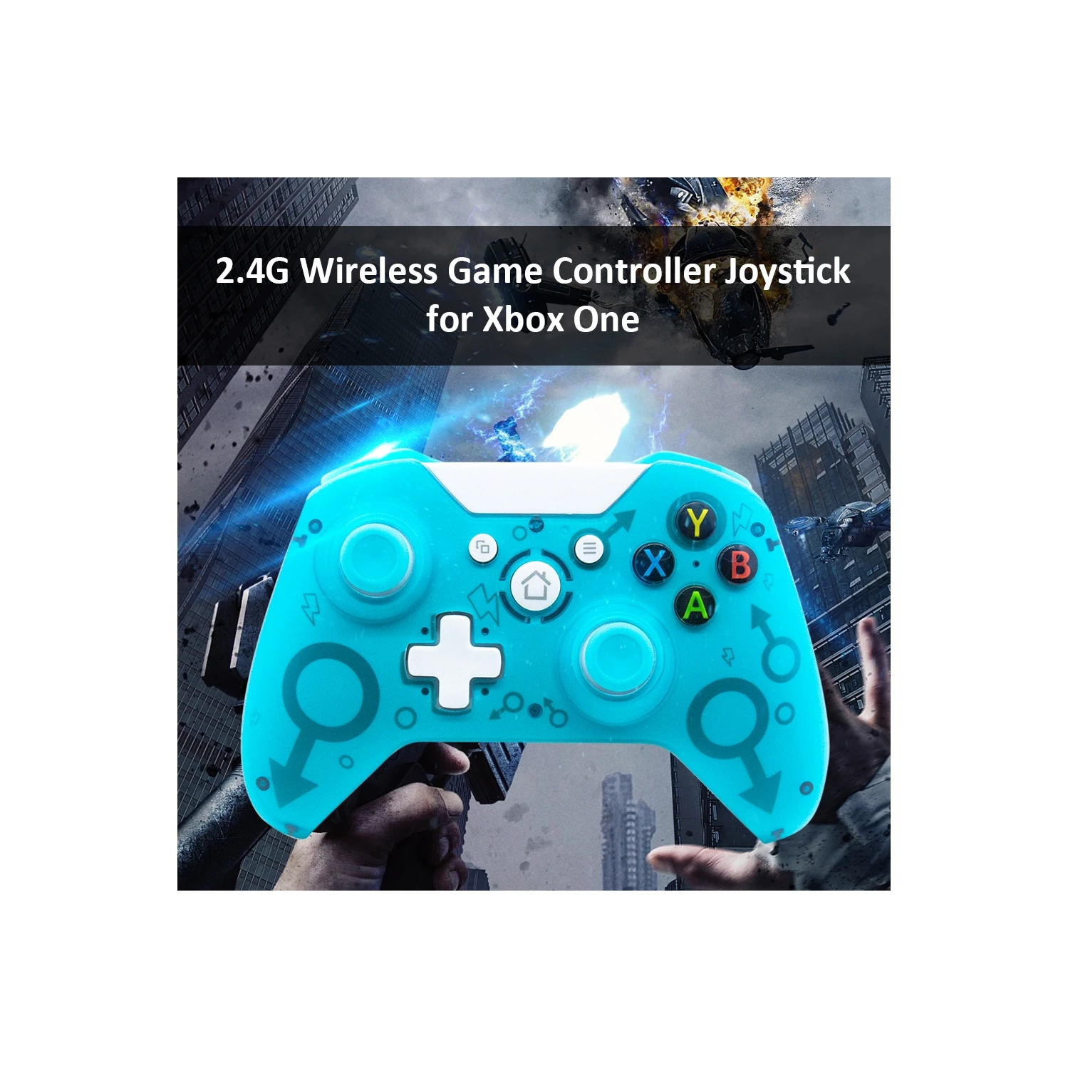 New XBOX controller N1-PC wireless 2.4G controller universal USB game controller computer Steam controller supports XBOX host/PC computer/Steam