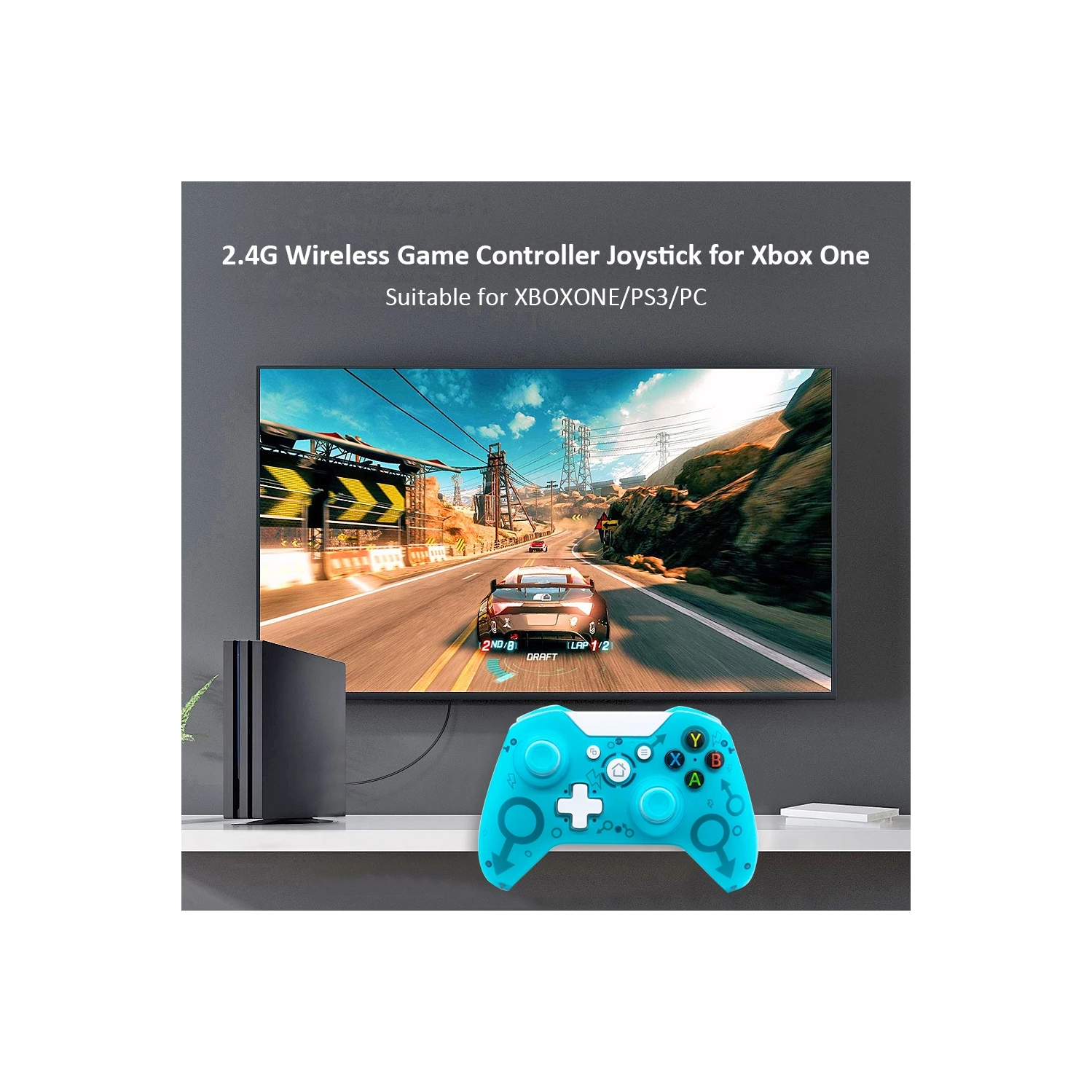 New XBOX controller N1-PC wireless 2.4G controller universal USB game controller computer Steam controller supports XBOX host/PC computer/Steam