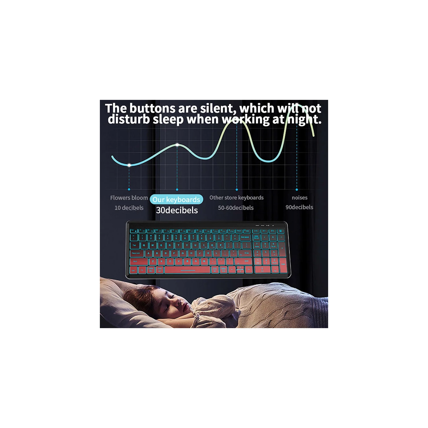 Hot Selling 2.4G Wireless Bluetooth Dual Mode Rechargeable Keyboard Mouse Combo Set Silent Ergonomic RGB Backlight Silent Wireless Keyboard Mouse