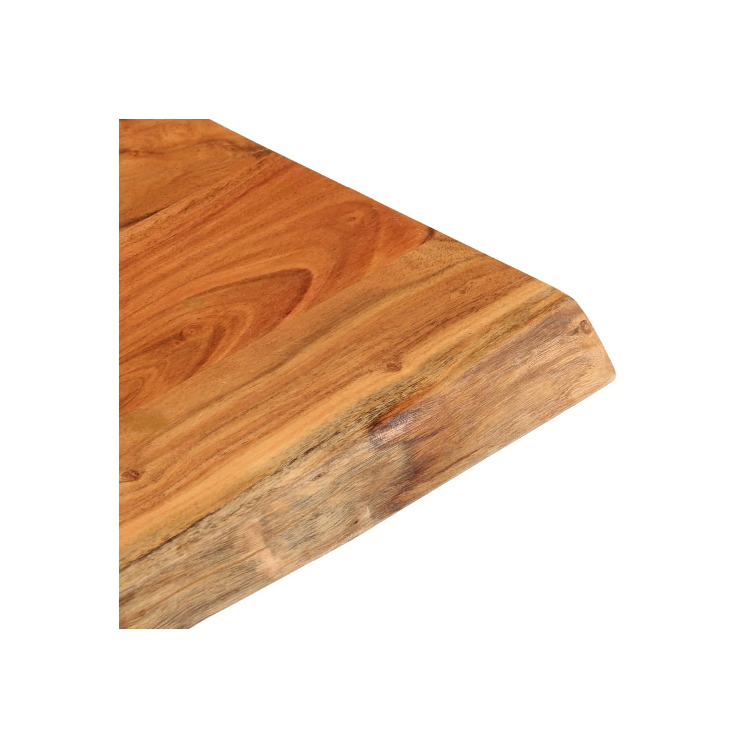 vidaXL Table Top 40x40x3.8 cm Rectangular&nbsp;Solid Wood Acacia Live Edge