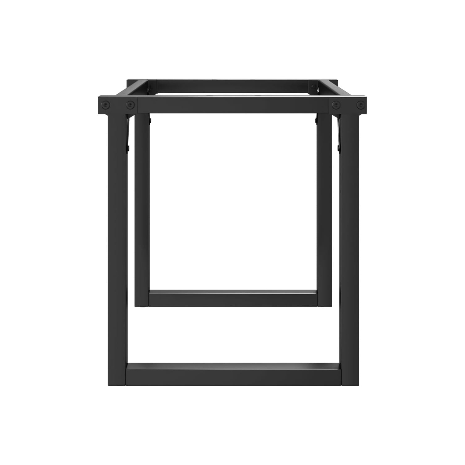 vidaXL Coffee Table Legs O-Frame 70x30x43 cm Steel
