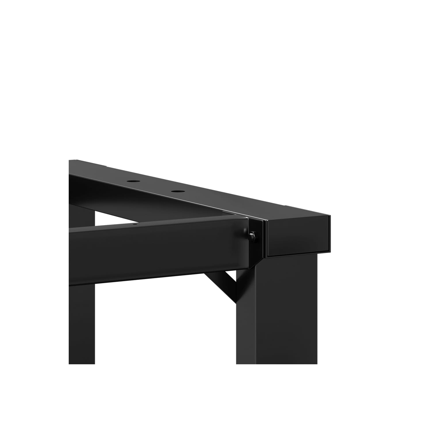 vidaXL Coffee Table Legs O-Frame 70x30x43 cm Steel