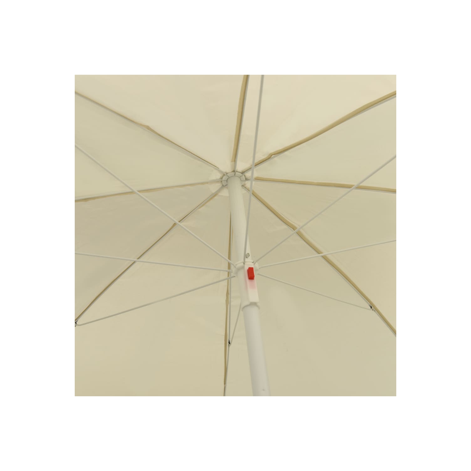 vidaXL Beach Umbrella Sand Yellow 118.1"