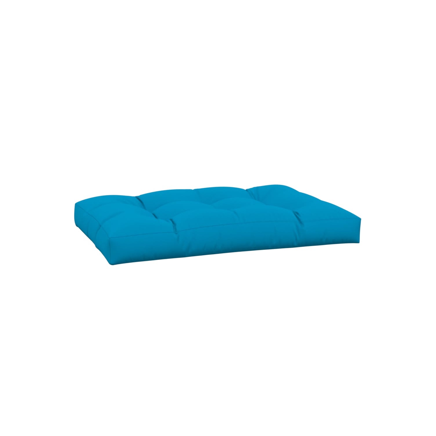 vidaXL Pallet Cushion Blue 120x80x12 cm Fabric