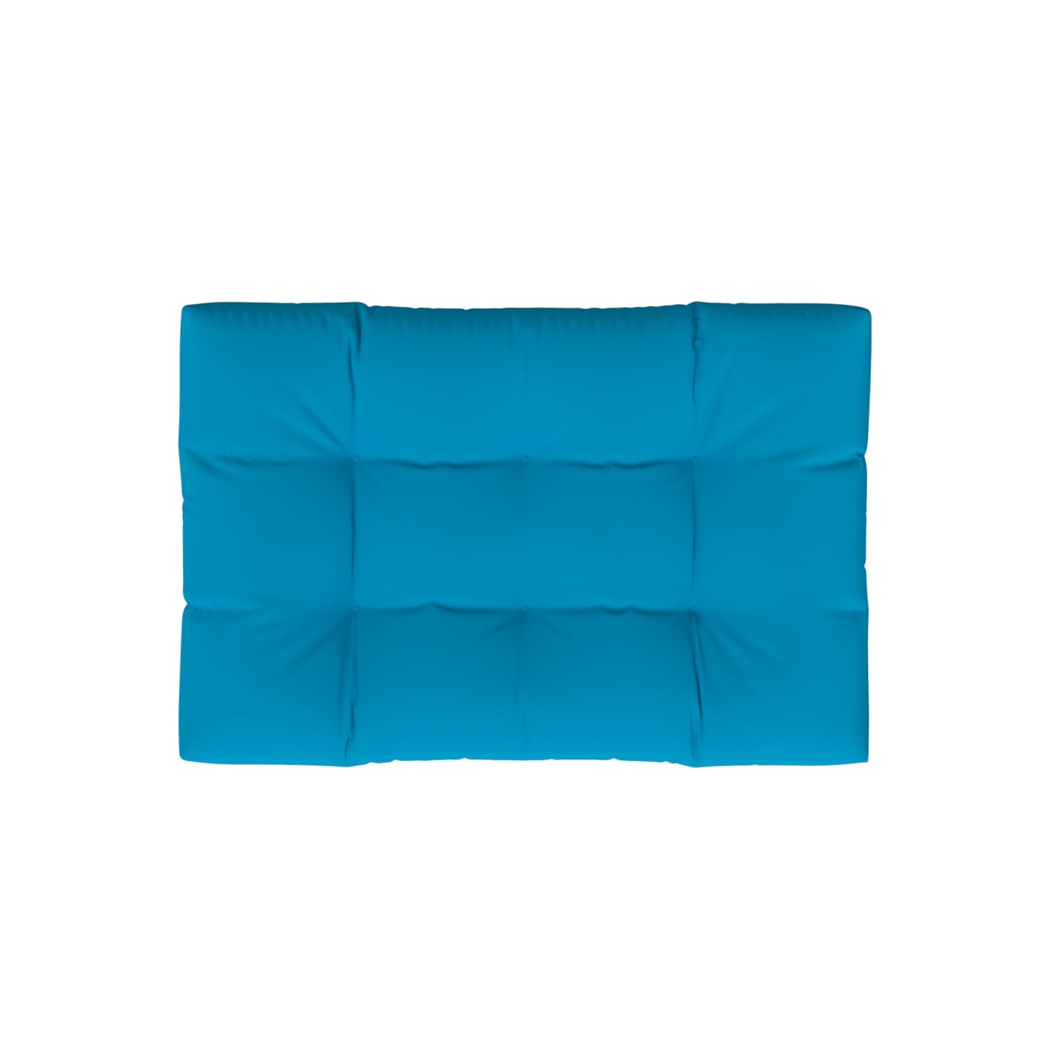 vidaXL Pallet Cushion Blue 120x80x12 cm Fabric