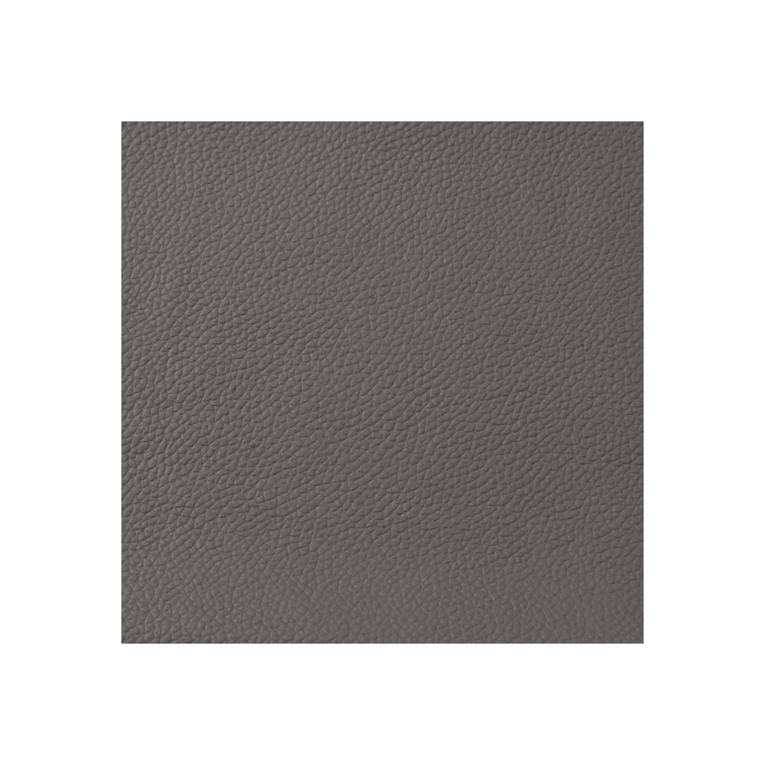 Fauteuil inclinable vidaXL en cuir véritable gris