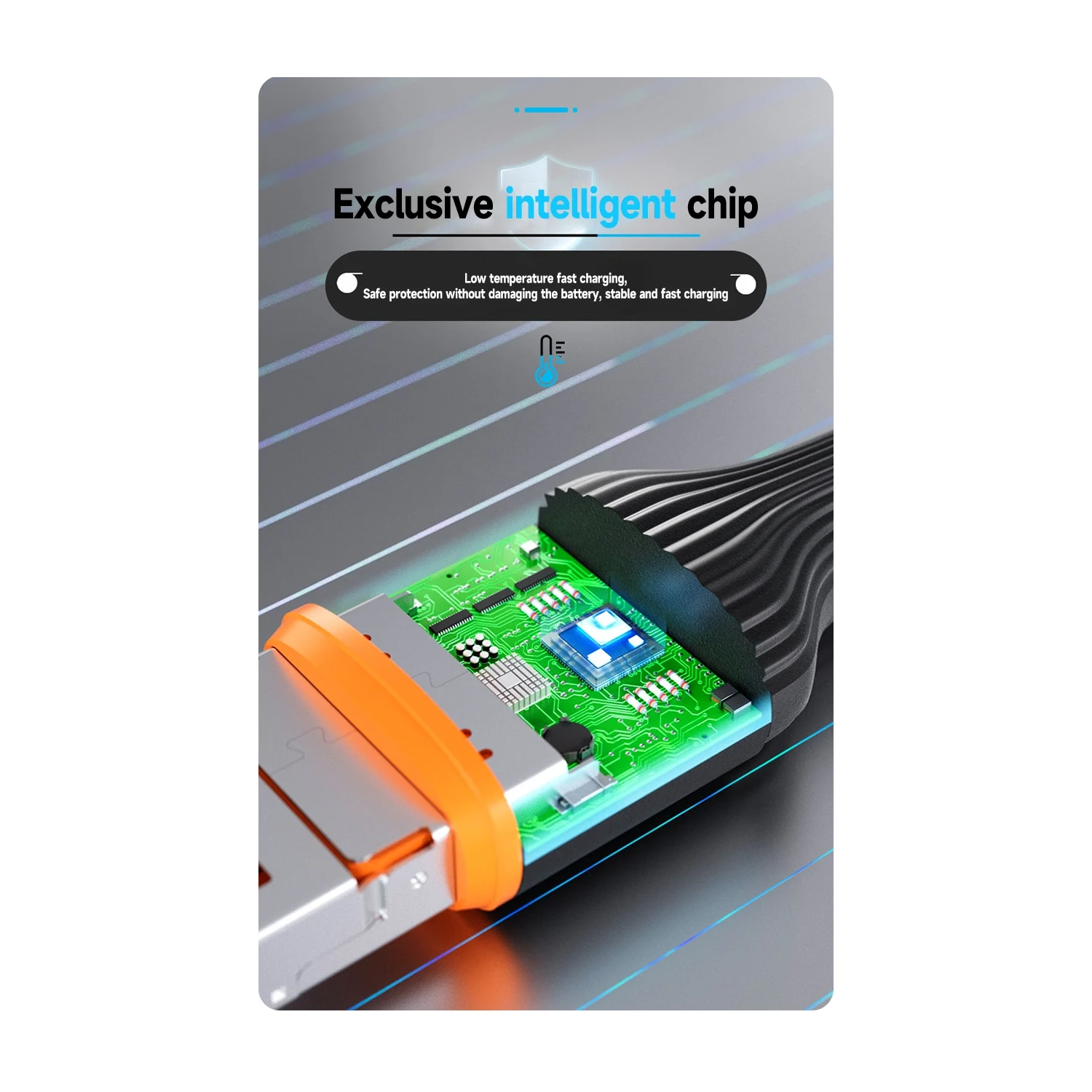 Applicable au câble de chargement rapide deux-en-un de type C 65&nbsp;W ultra rapide câble de chargement flash 20&nbsp;W câble de données de type C +