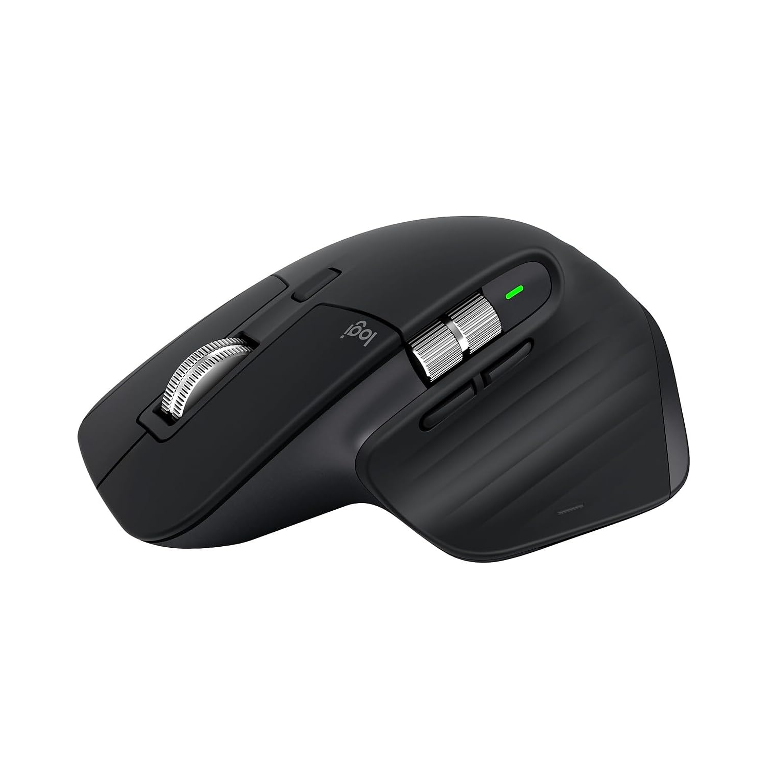 Logitech MX Master 3S Wireless Mouse Standard Edition with Logi Bolt USB Receiver, Ultra-fast Scrolling, Quiet Clicks - Black