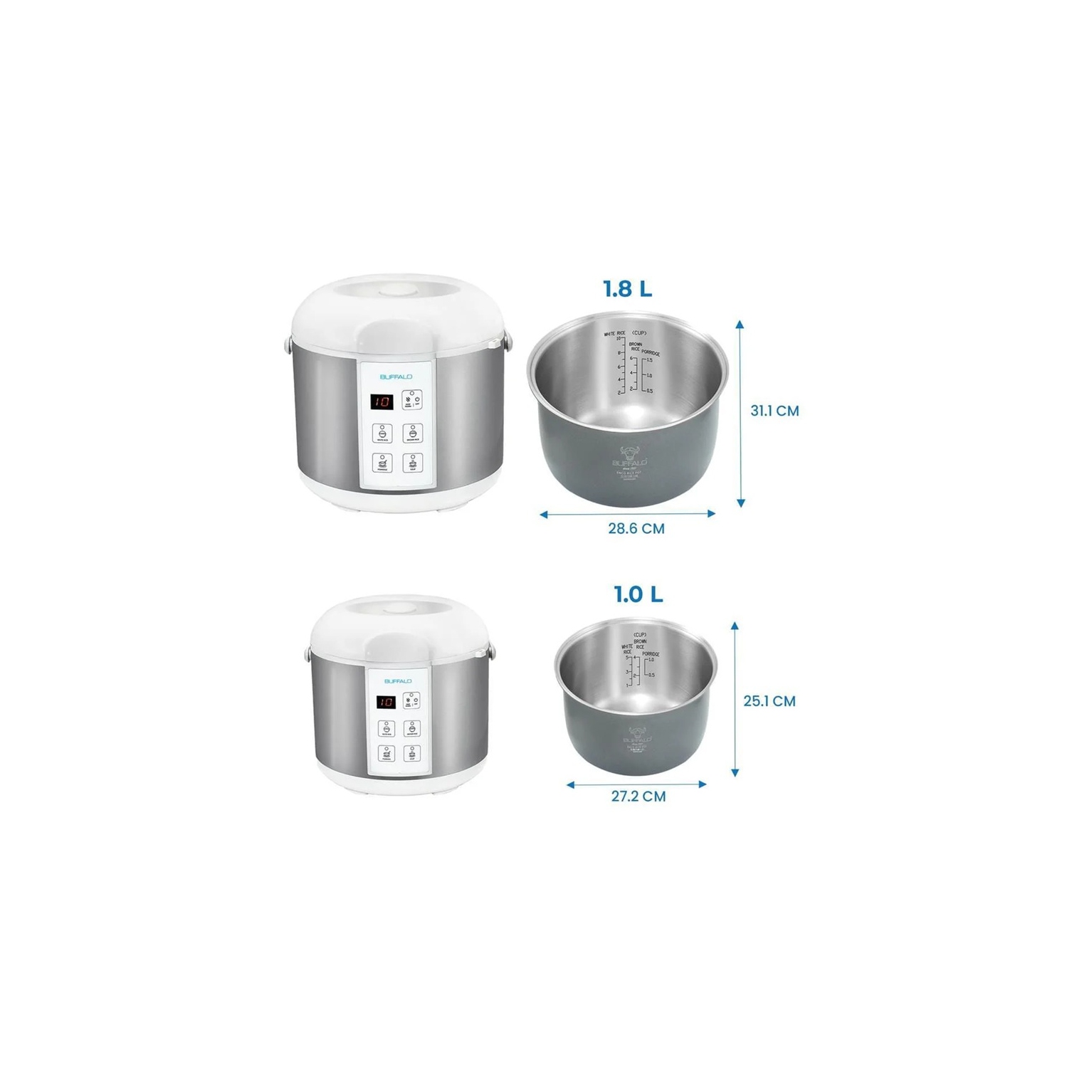 BUFFALO CLASSIC RICE COOKER 1.8L