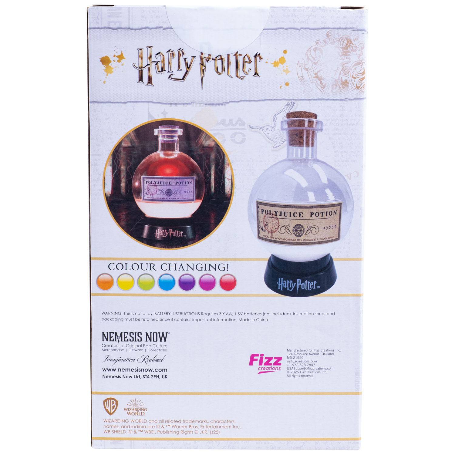 Fizz Creations Harry Potter Polyjuice Potion Lamp - Large