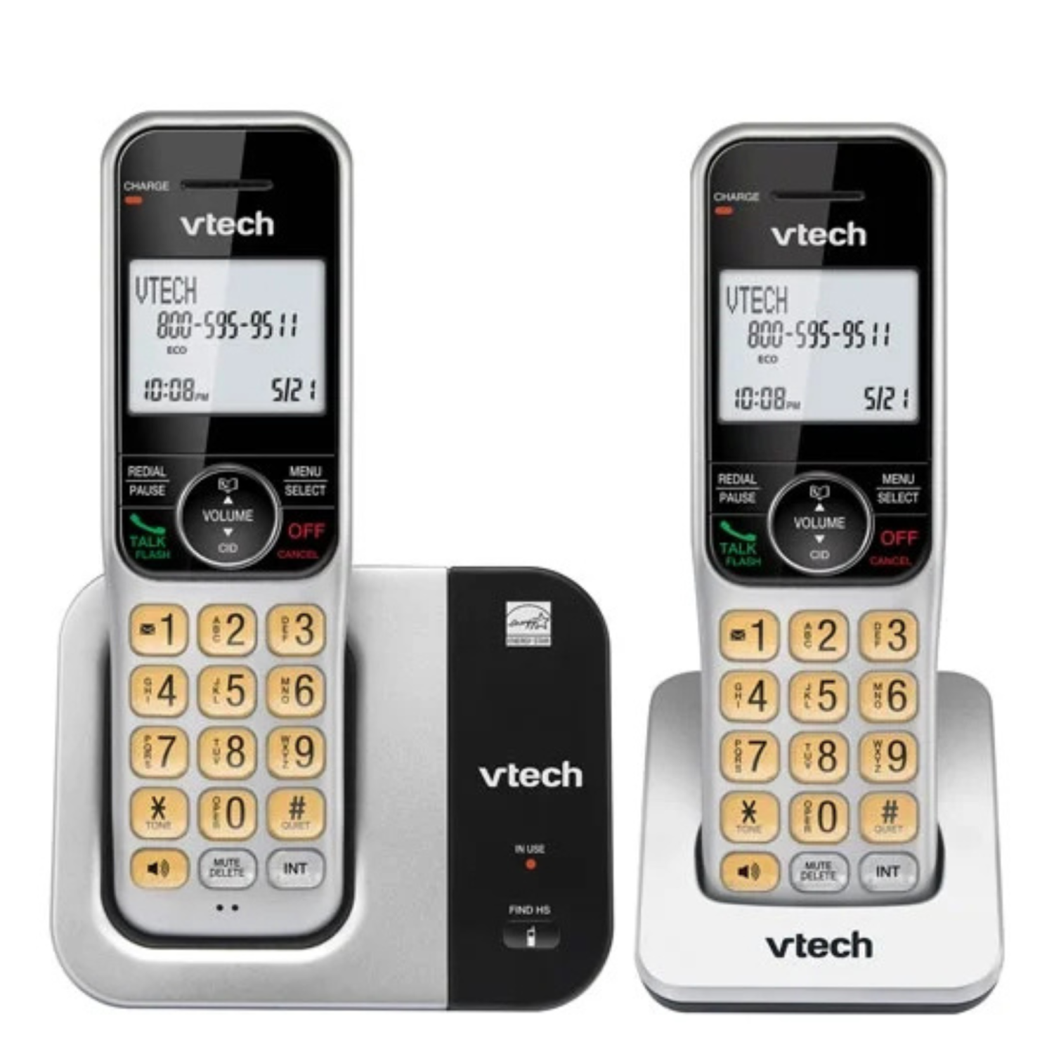 Système téléphonique sans fil VTech à 2 combinés CS5319-2 - Remis à neuf