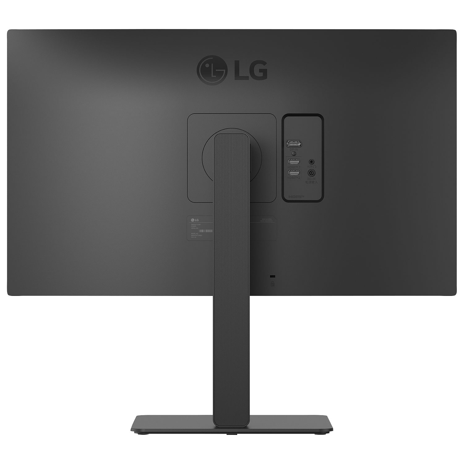LG UltraFine 27" 4K Ultra HD 60Hz 5ms GTG IPS LED Monitor - Black