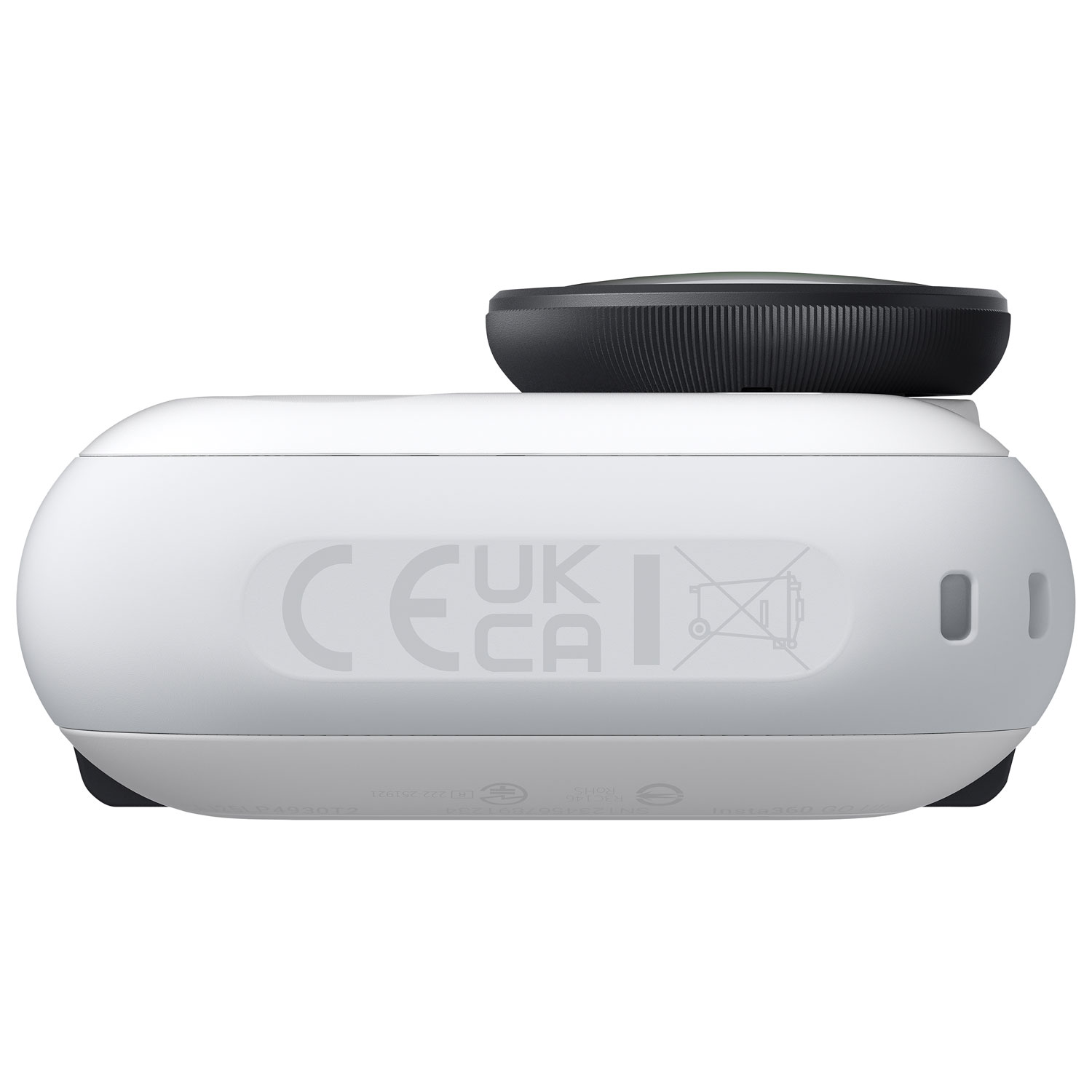 Caméra de sport étanche 4K 360° GO Ultra d'Insta360 - Blanc