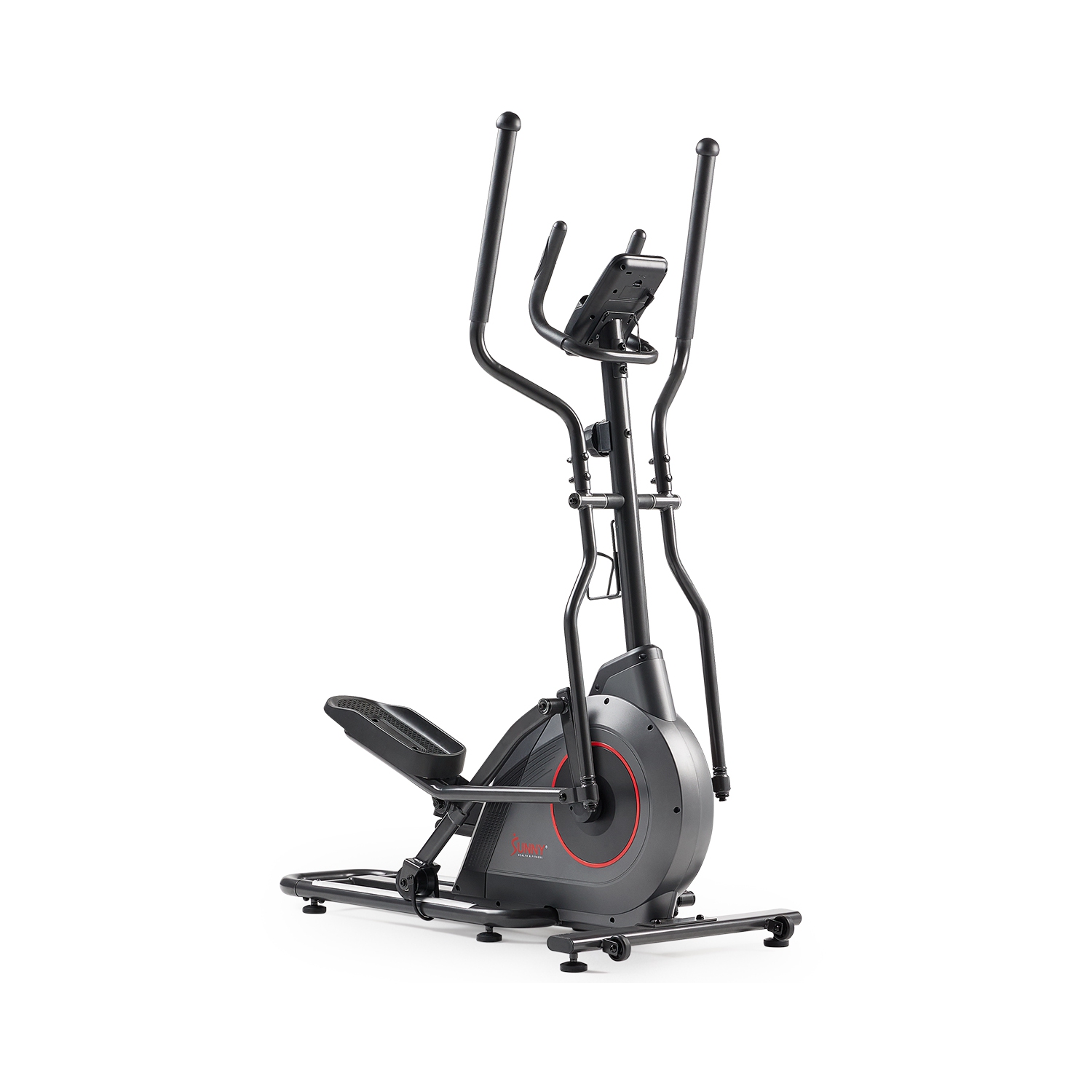 Exerciseur elliptique magnétique intelligent Pro de Sunny Health & Fitness avec bande de 16&nbsp;po - SF-E323038