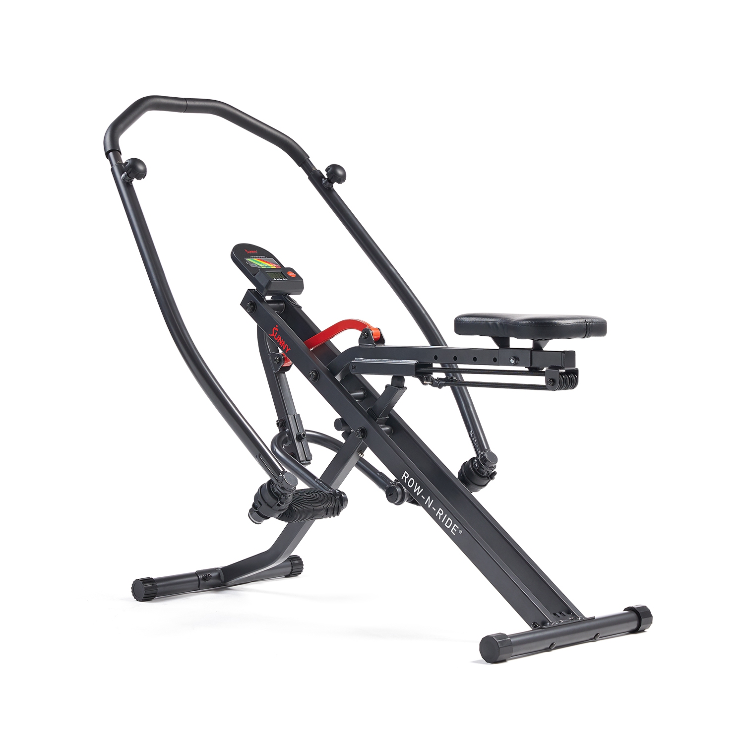 Entraîneur multifonction intelligent Row-N-Ride tout le corps ajustable de Sunny Health & Fitness – SF-A022070