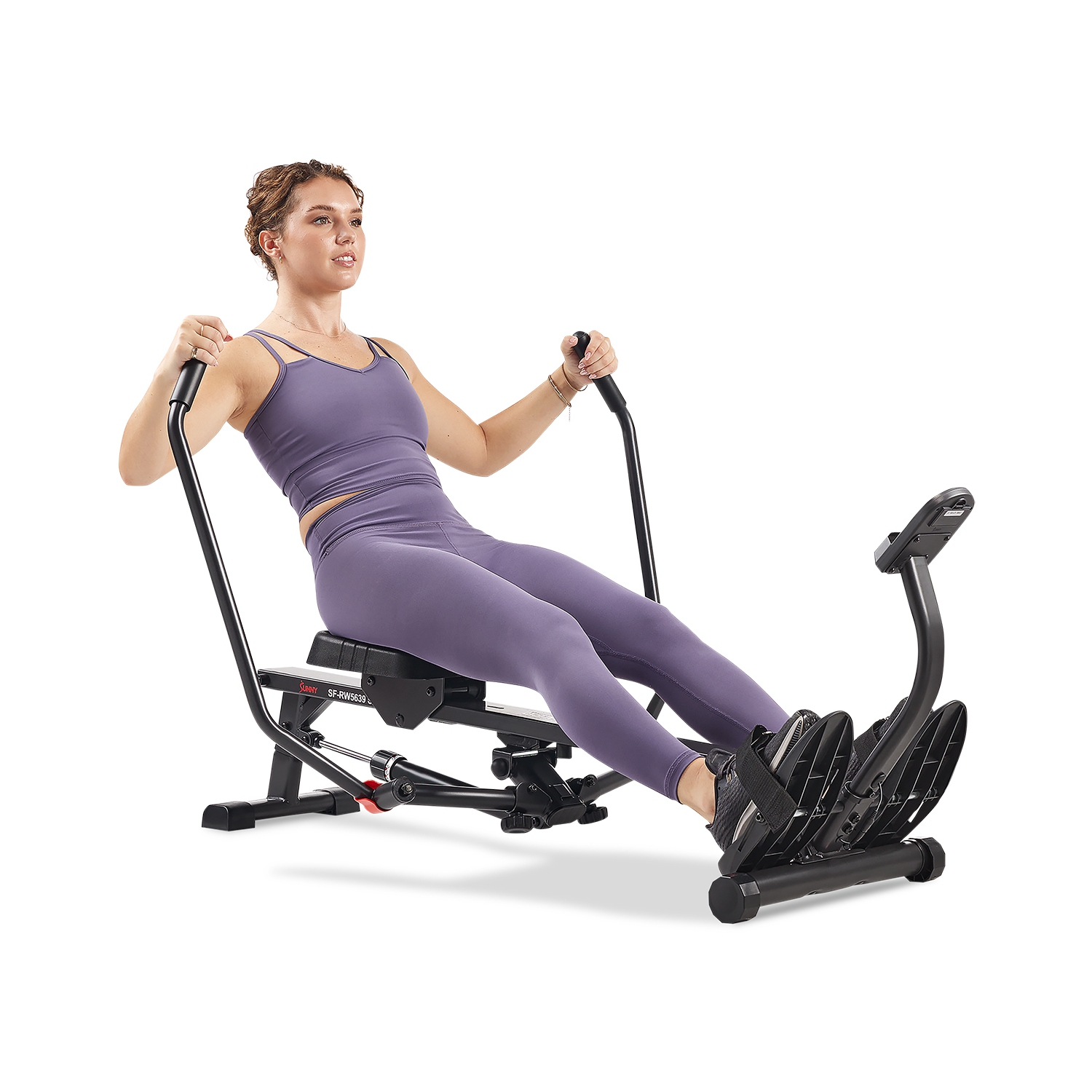 Rameur compact articulé SMART de Sunny Health & Fitness - SF-RW5639SMART