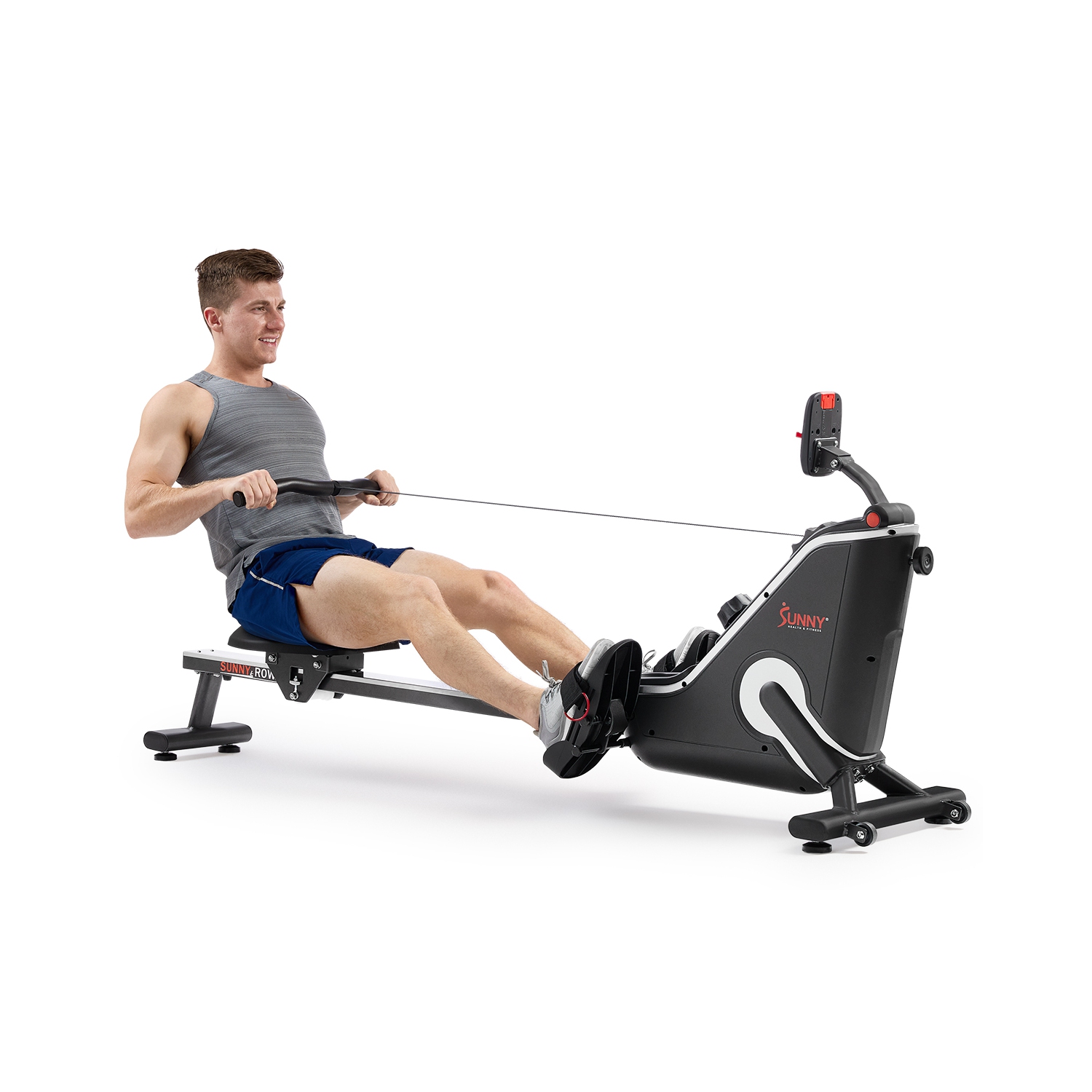 Rameur magnétique intelligent Corezy de Sunny Health & Fitness - SF-RW523043