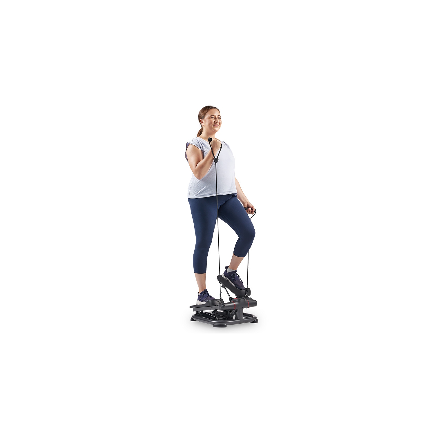 Simulateur d'escalier de Sunny Health & Fitness avec bandes élastiques – SF-S021054