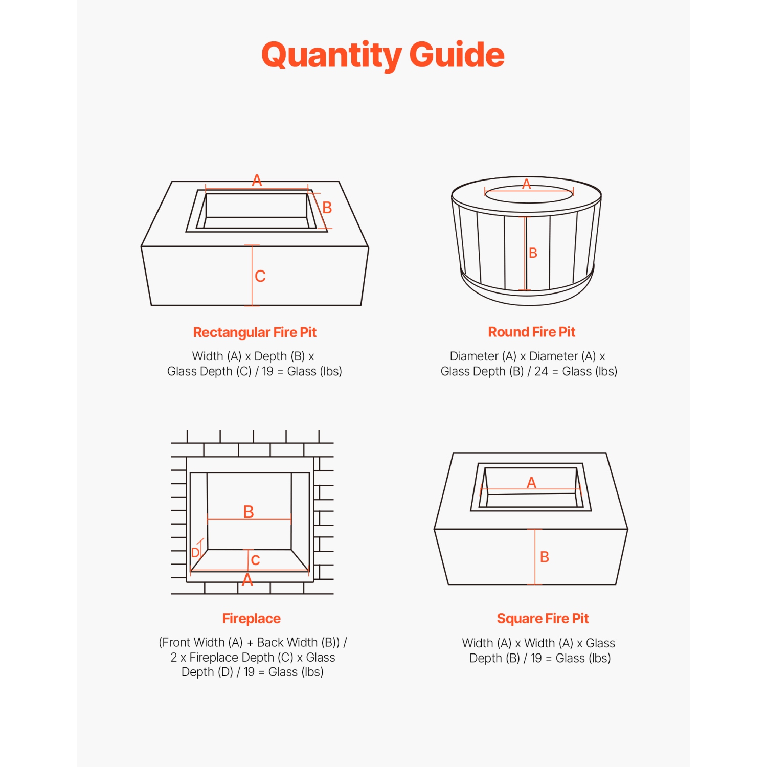 VEVOR 10LBS / 4.5KG Fire Glass, High-Temperature Resistant Fireplace Rocks, 1 Inch / 25.4 mm Reflective Firepit Glass Diamond Beads, High Luster
