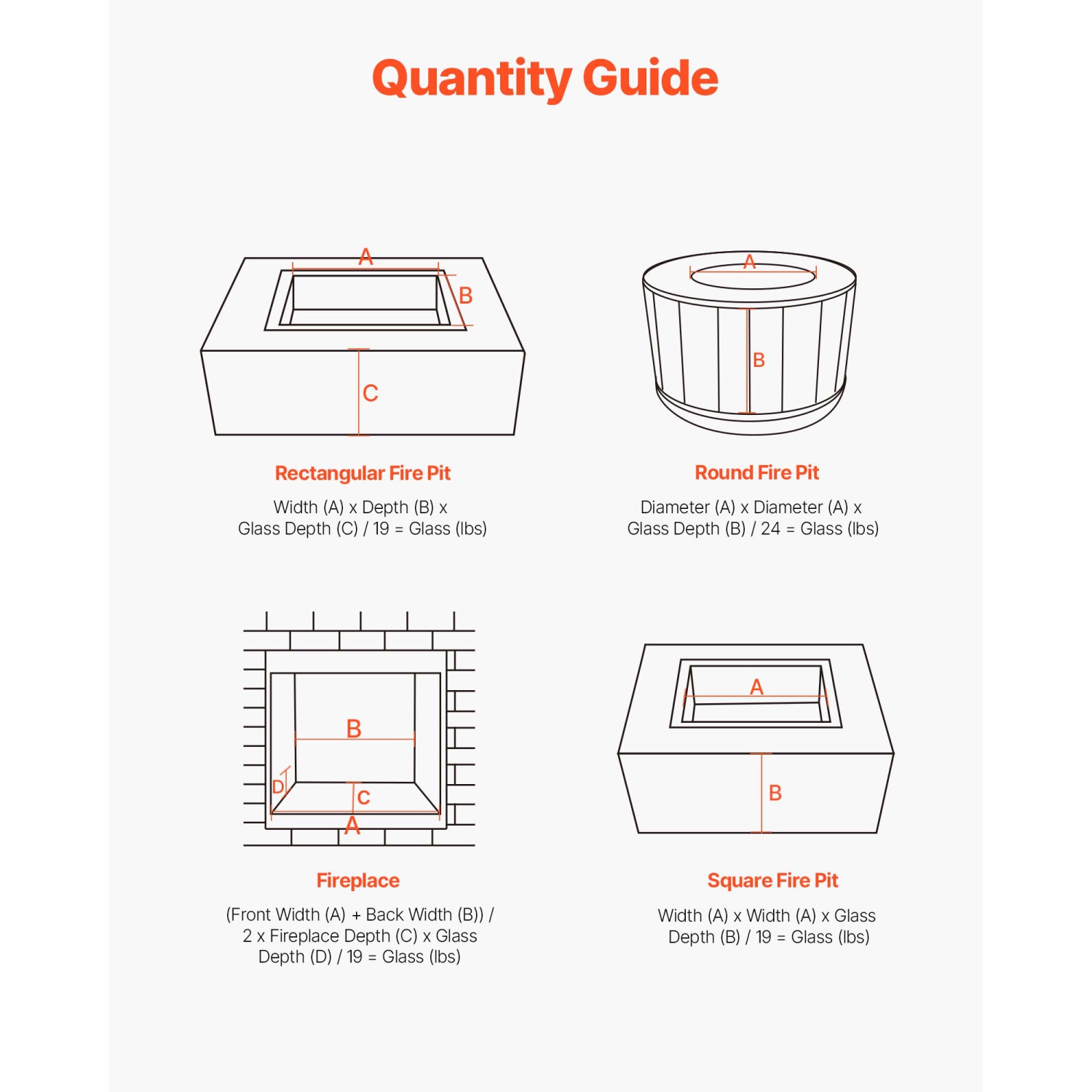 VEVOR 20LBS/9KG Fire Glass, High-Temperature Resistant Fireplace Rocks, 1/2In/12.7mm Reflective & Smokeless Firepit Glass Rock, Stone Landscaping for