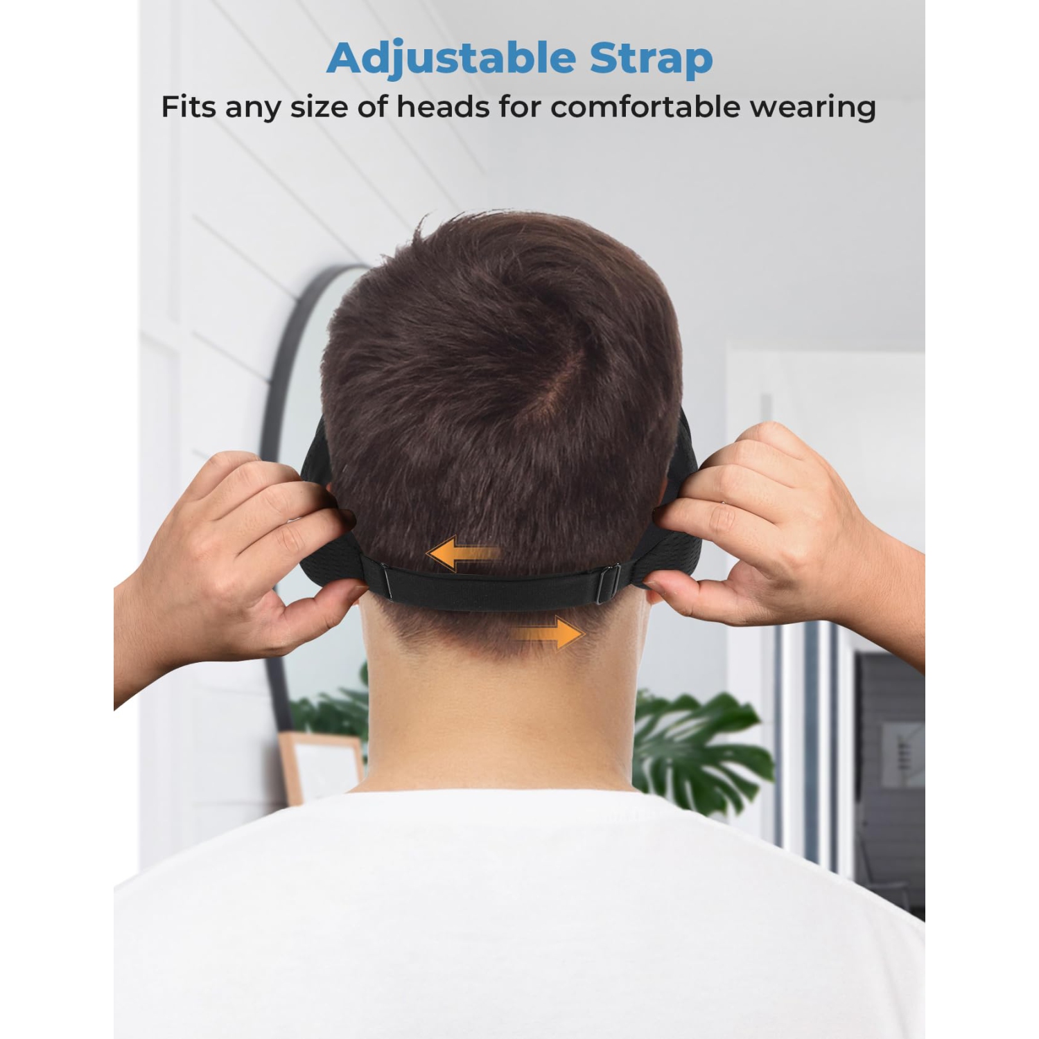 3D Sleep Eye Mask with Bluetooth Headset, Portable Sleep Headset with Stereo Speakers, Can Answer Calls, Suitable for Travel or Home Use