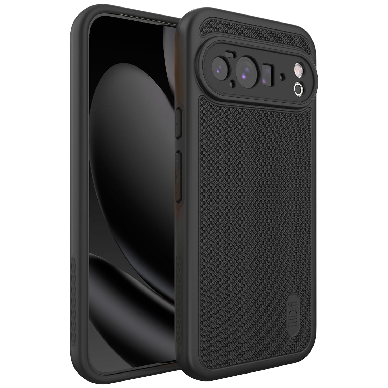 TUDIA MergeGrip Google Pixel 10 Pro XL Case 2025 Drop Tested - Black