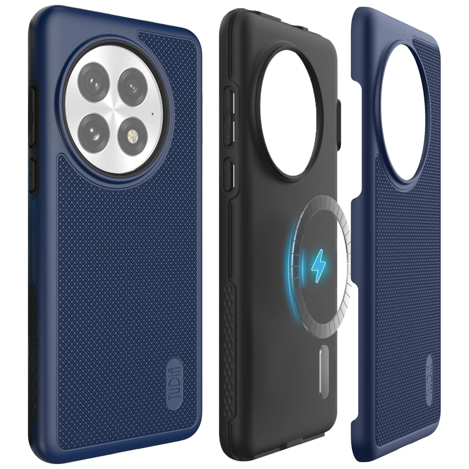 MergeGrip de TUDIA pour étui OnePlus 13 5G 2025 compatible avec MagSafe - Indigo