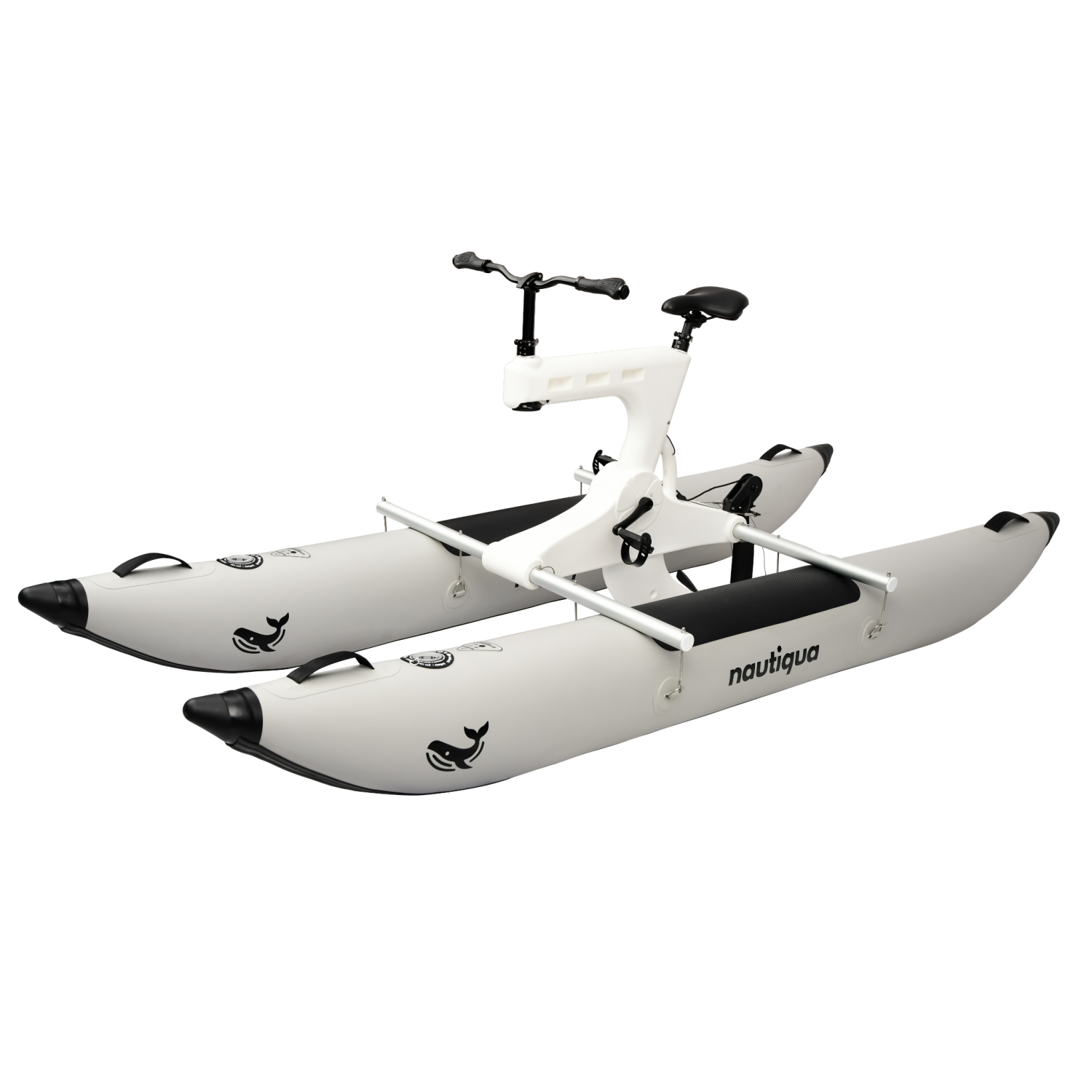 Nautiqua | DOMINICA | Premium Catamaran Water Bike | Gray