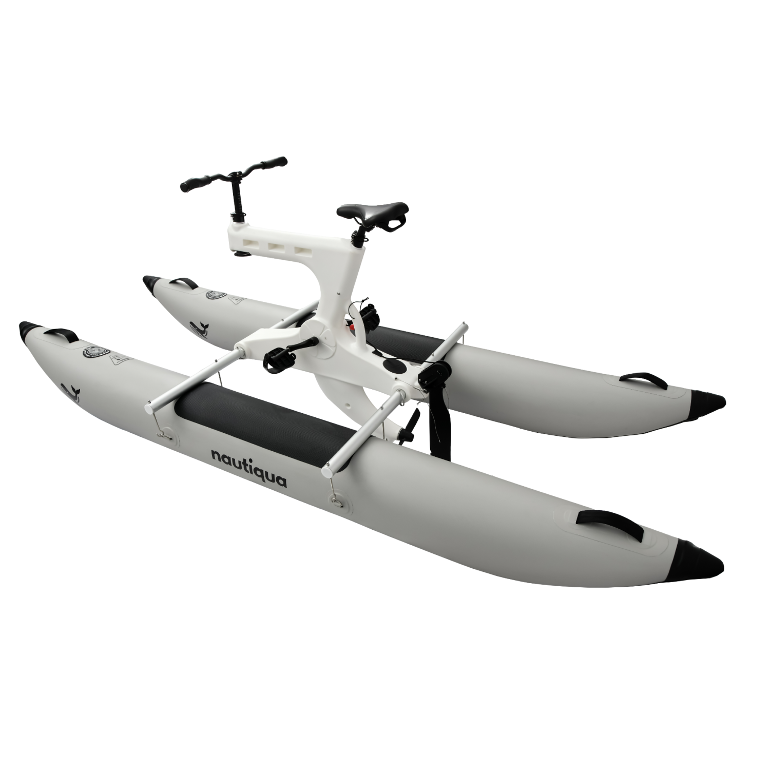 Nautiqua | DOMINICA | Premium Catamaran Water Bike | Gray