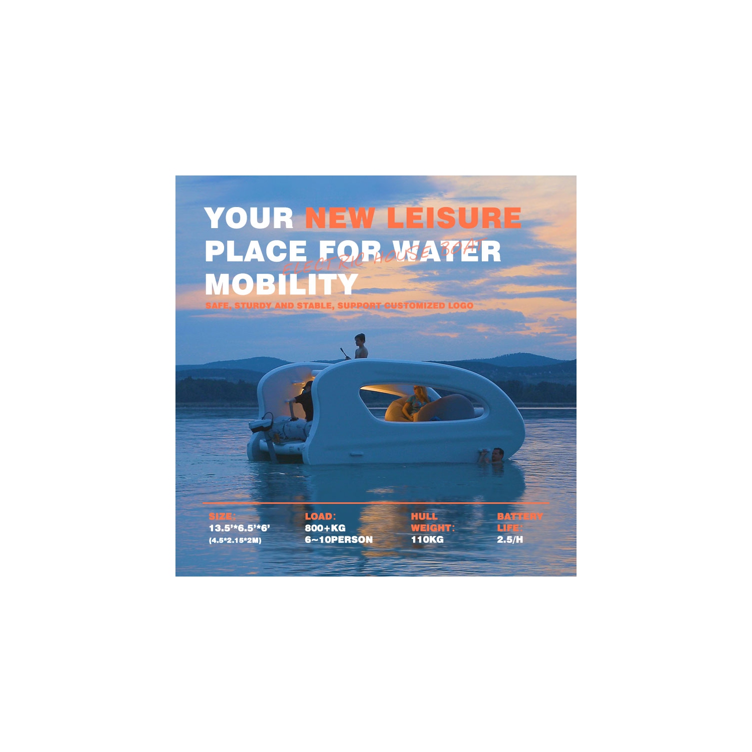 Nautiqua | Ingonflable | Bateau de maison