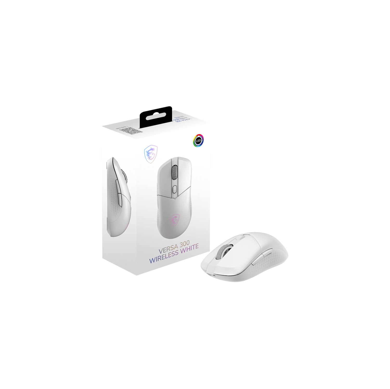 Versa 300 Wireless Optical Gaming Mouse w/ Bluetooth, White