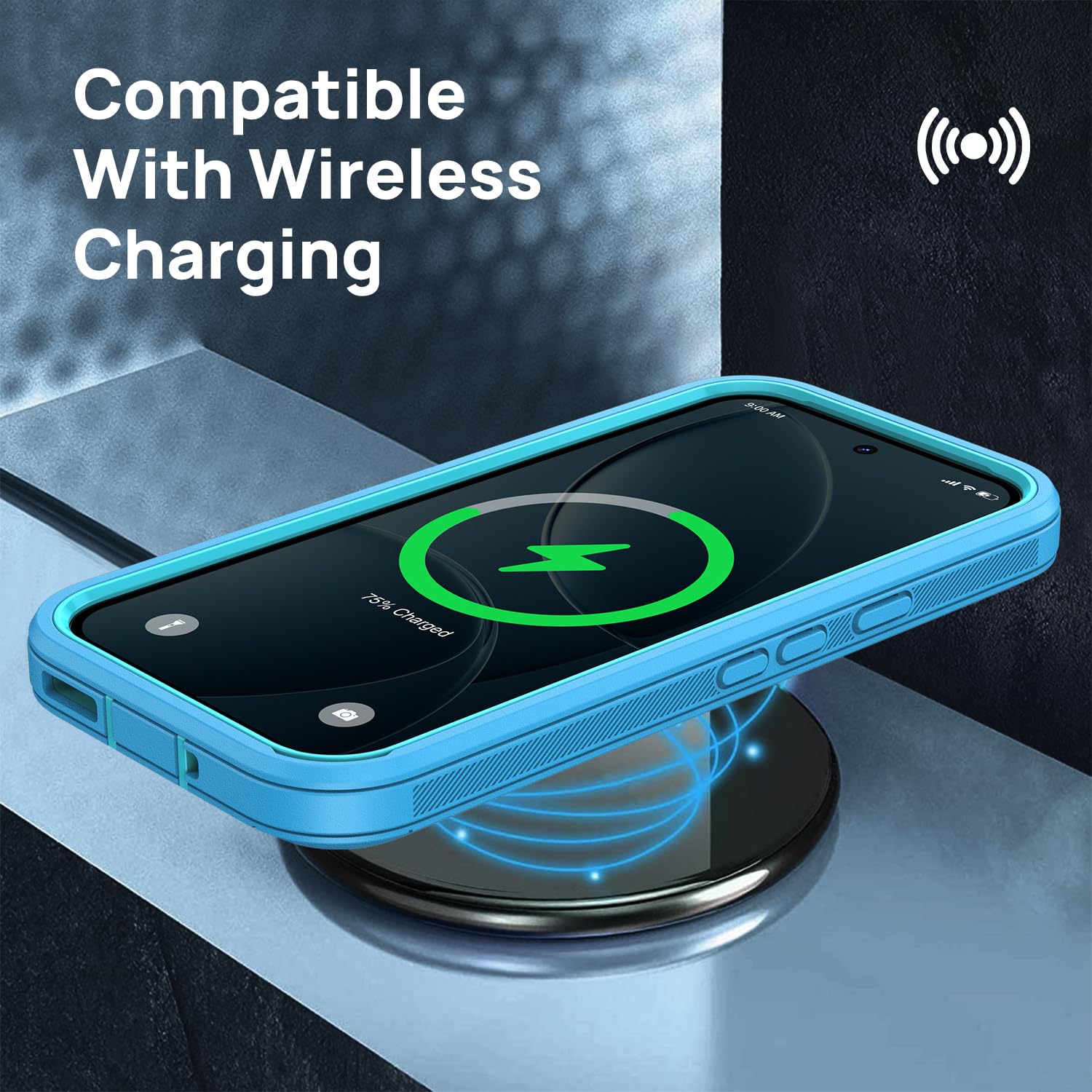 Pour Google Pixel 9/10/9 Pro/10 Pro, étui de téléphone antichoc, robuste et résistant aux chutes, 3 couches, robuste, rigide, hermétique à la